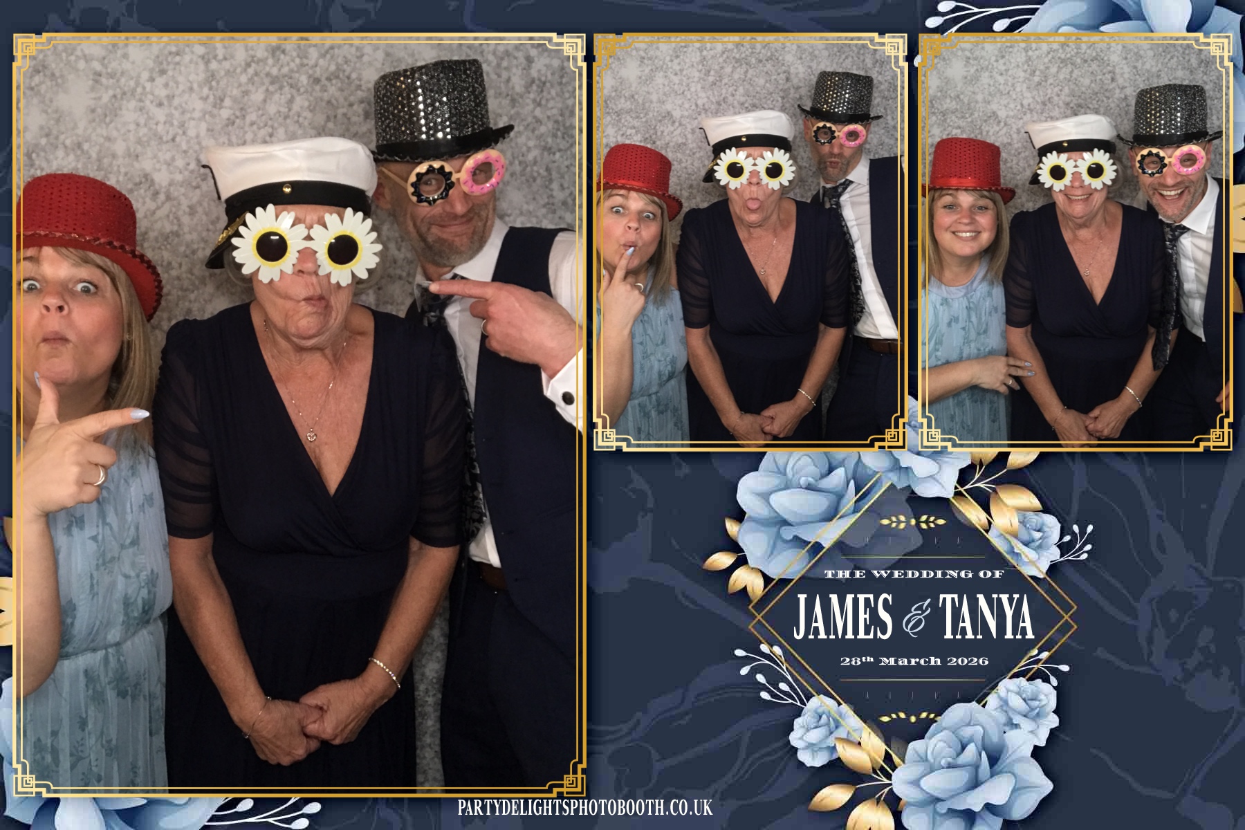 James & Tanya’s Wedding | View more photos from the event at gallery.partydelightsphotobooth.co.uk/u/PartyDelightsPhotoBooth/James-Tanya’s-Wedding