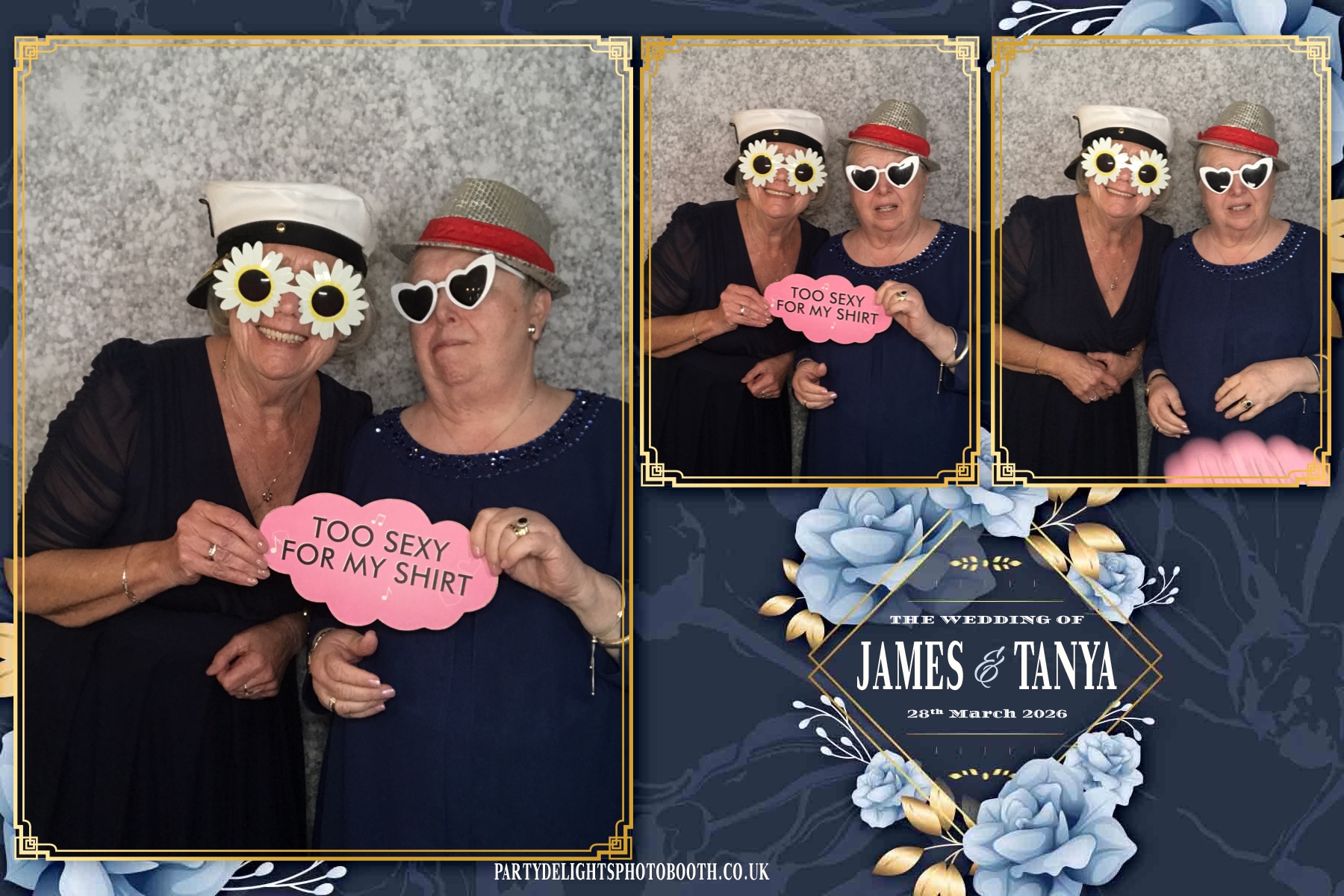 James & Tanya’s Wedding | View more photos from the event at gallery.partydelightsphotobooth.co.uk/u/PartyDelightsPhotoBooth/James-Tanya’s-Wedding