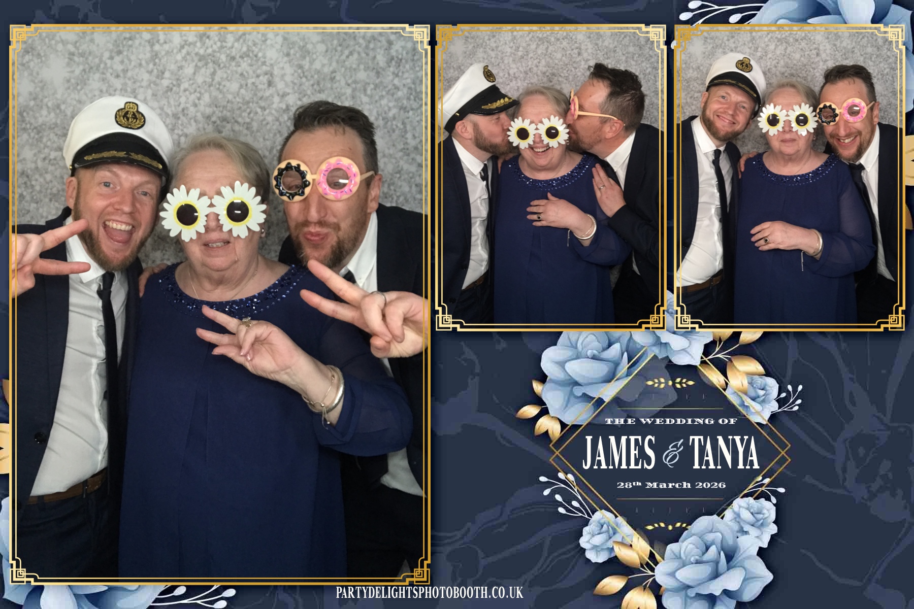 James & Tanya’s Wedding | View more photos from the event at gallery.partydelightsphotobooth.co.uk/u/PartyDelightsPhotoBooth/James-Tanya’s-Wedding