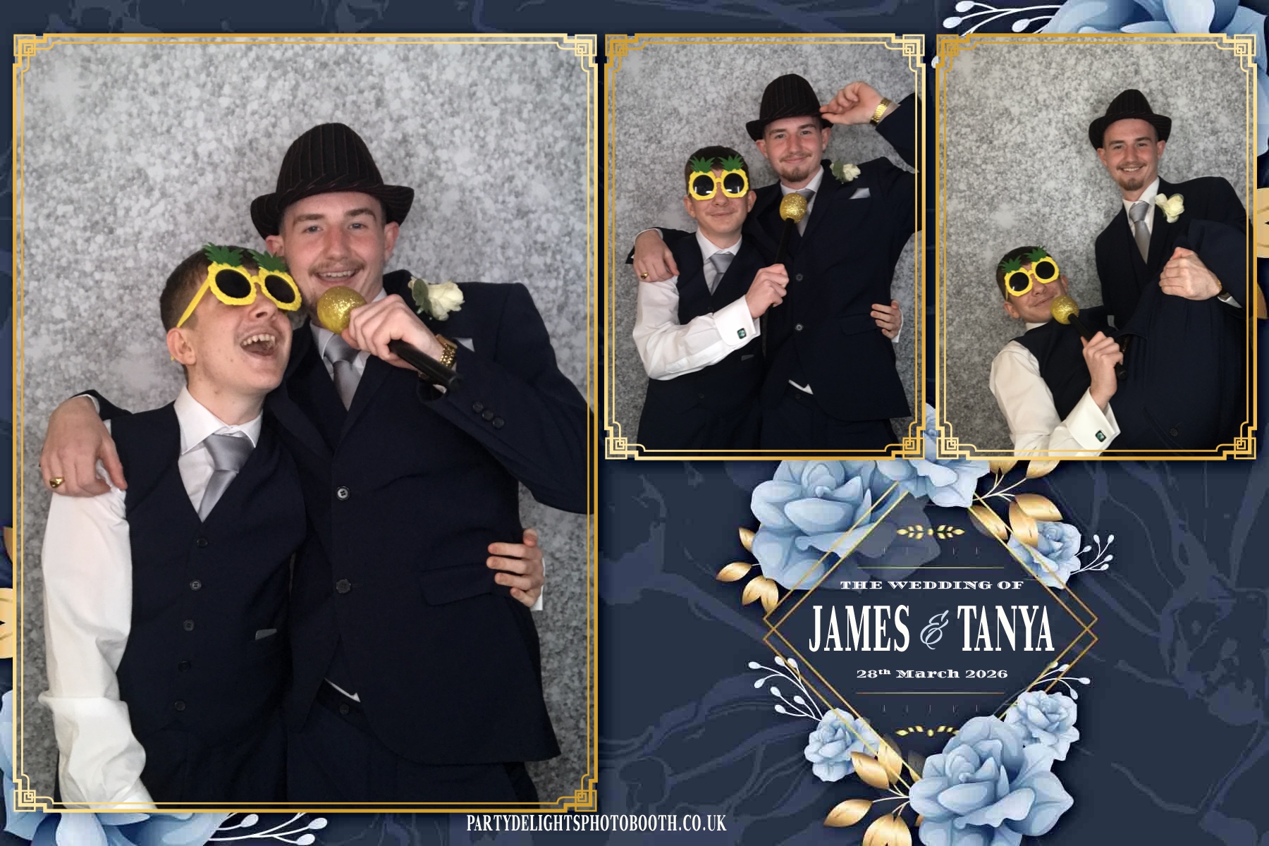 James & Tanya’s Wedding | View more photos from the event at gallery.partydelightsphotobooth.co.uk/u/PartyDelightsPhotoBooth/James-Tanya’s-Wedding