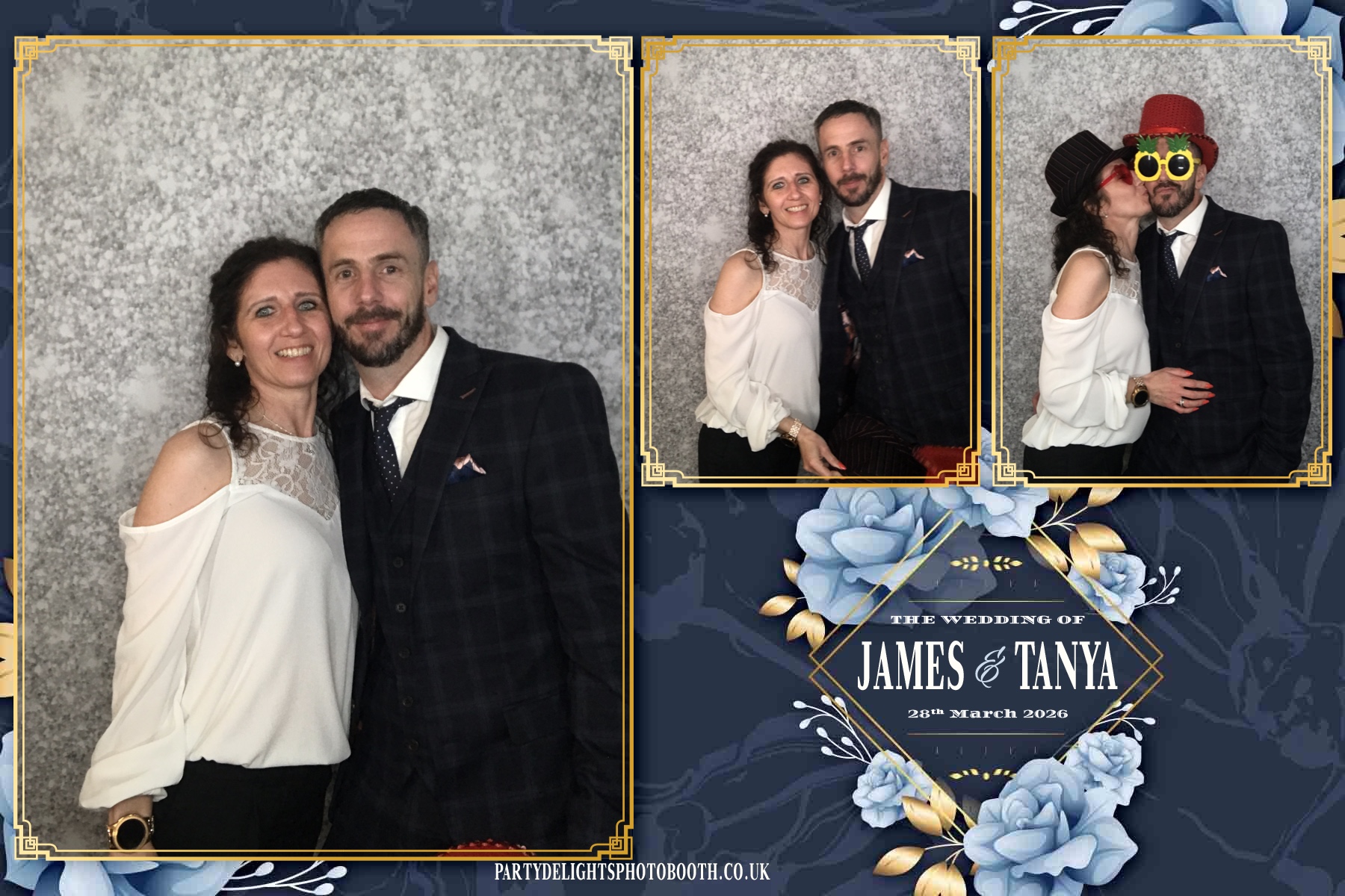 James & Tanya’s Wedding | View more photos from the event at gallery.partydelightsphotobooth.co.uk/u/PartyDelightsPhotoBooth/James-Tanya’s-Wedding