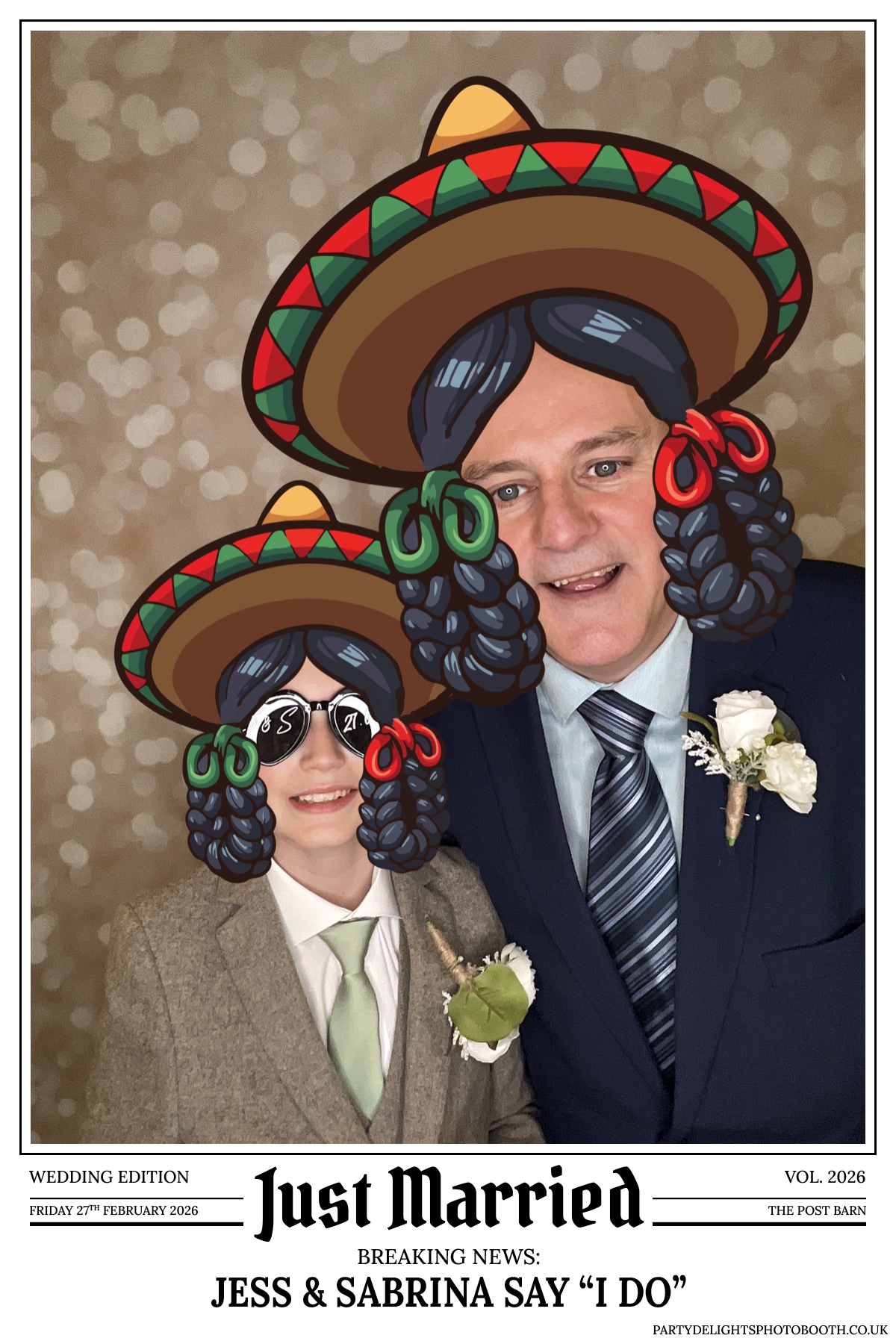 Jess & Sabrina's Wedding | View more photos from the event at gallery.partydelightsphotobooth.co.uk/u/PartyDelightsPhotoBooth/Jess-Sabrinas-Wedding