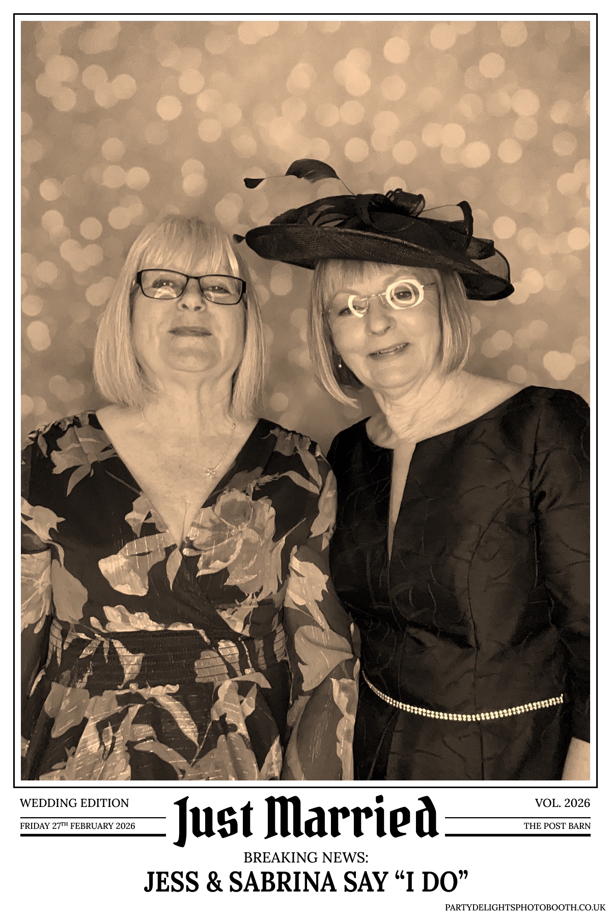 Jess & Sabrina's Wedding | View more photos from the event at gallery.partydelightsphotobooth.co.uk/u/PartyDelightsPhotoBooth/Jess-Sabrinas-Wedding