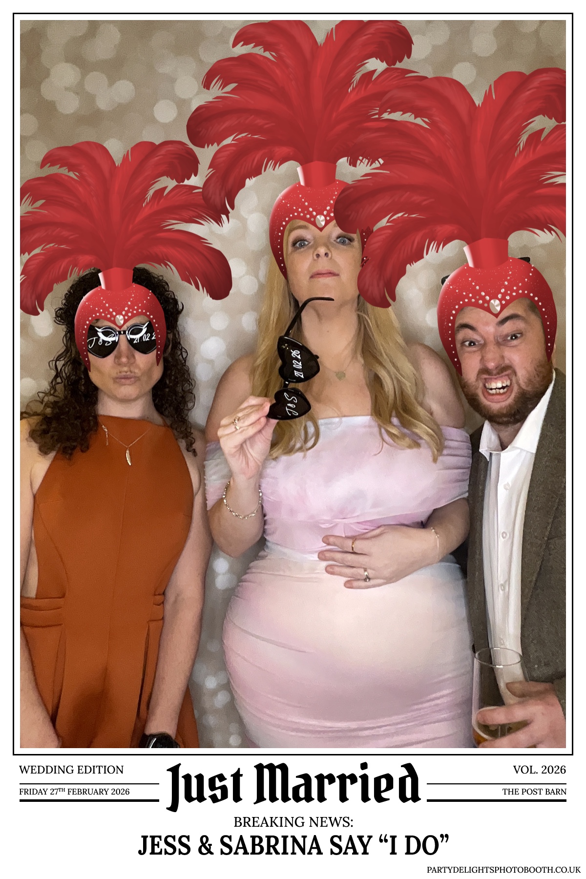 Jess & Sabrina's Wedding | View more photos from the event at gallery.partydelightsphotobooth.co.uk/u/PartyDelightsPhotoBooth/Jess-Sabrinas-Wedding