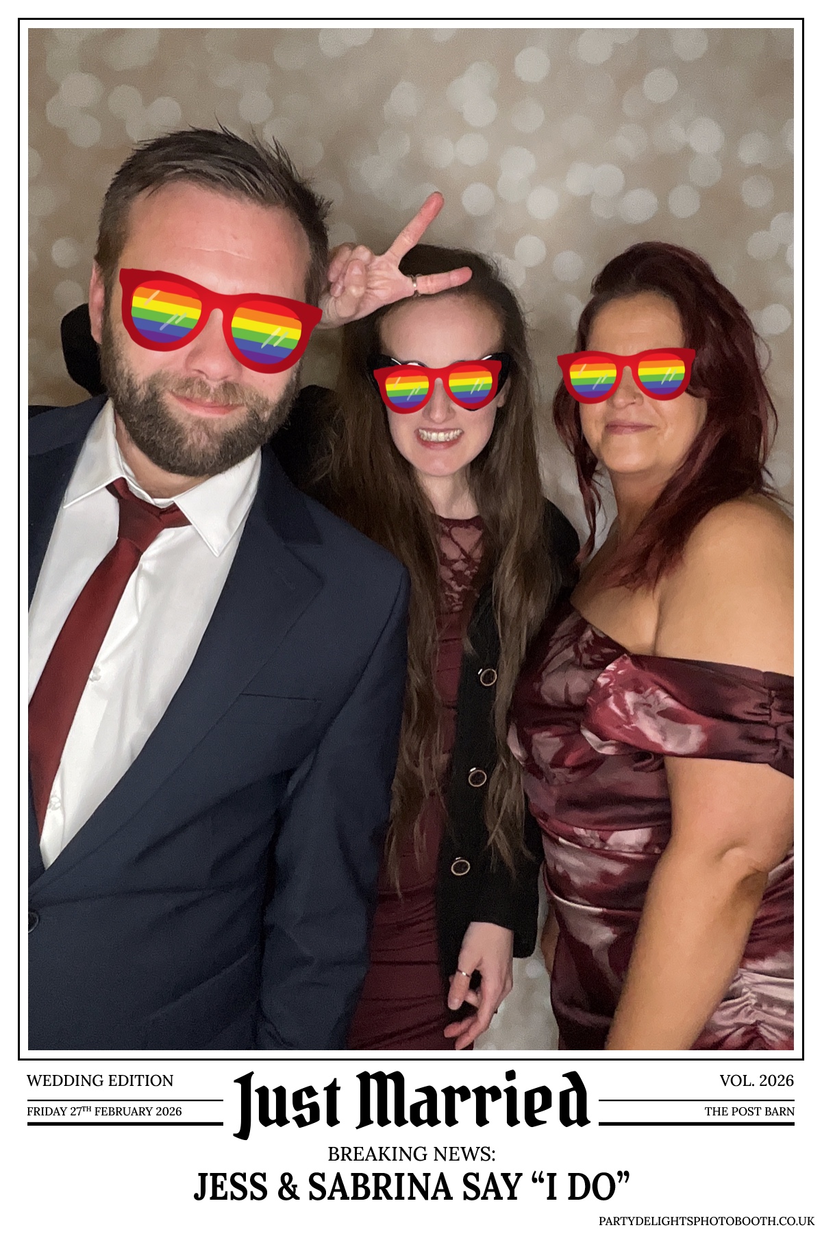 Jess & Sabrina's Wedding | View more photos from the event at gallery.partydelightsphotobooth.co.uk/u/PartyDelightsPhotoBooth/Jess-Sabrinas-Wedding