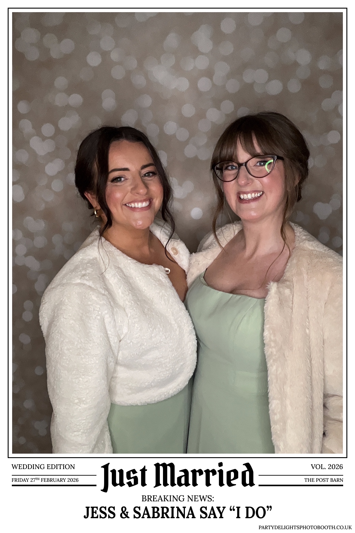 Jess & Sabrina's Wedding | View more photos from the event at gallery.partydelightsphotobooth.co.uk/u/PartyDelightsPhotoBooth/Jess-Sabrinas-Wedding