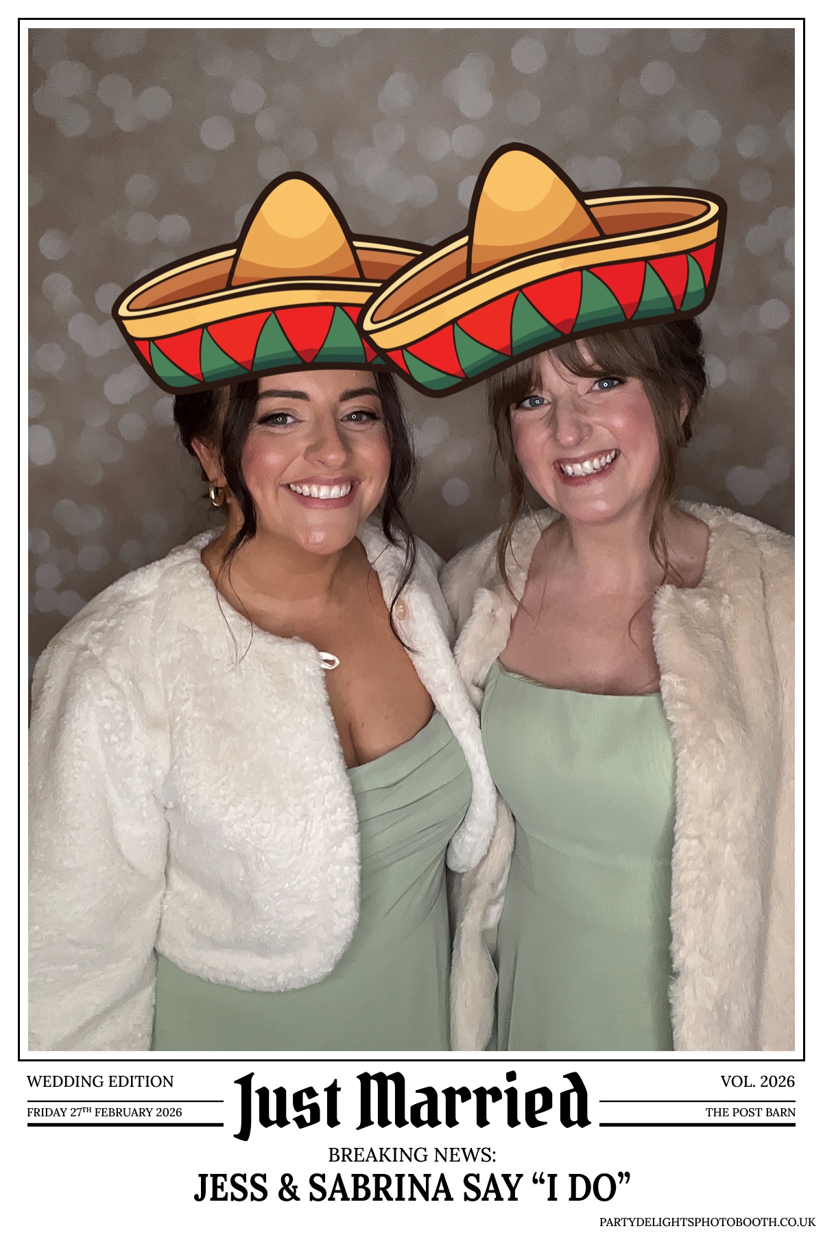 Jess & Sabrina's Wedding | View more photos from the event at gallery.partydelightsphotobooth.co.uk/u/PartyDelightsPhotoBooth/Jess-Sabrinas-Wedding