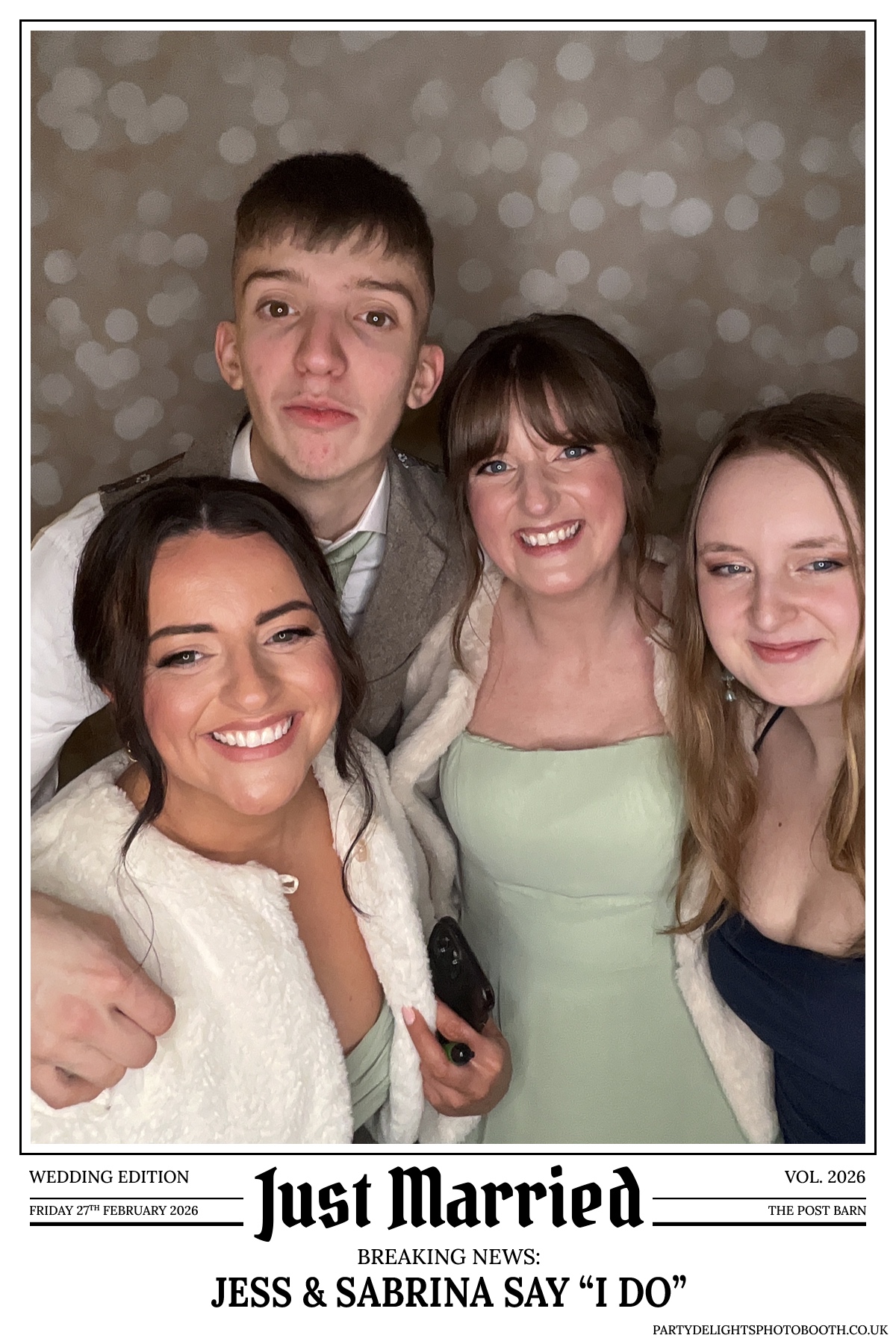 Jess & Sabrina's Wedding | View more photos from the event at gallery.partydelightsphotobooth.co.uk/u/PartyDelightsPhotoBooth/Jess-Sabrinas-Wedding