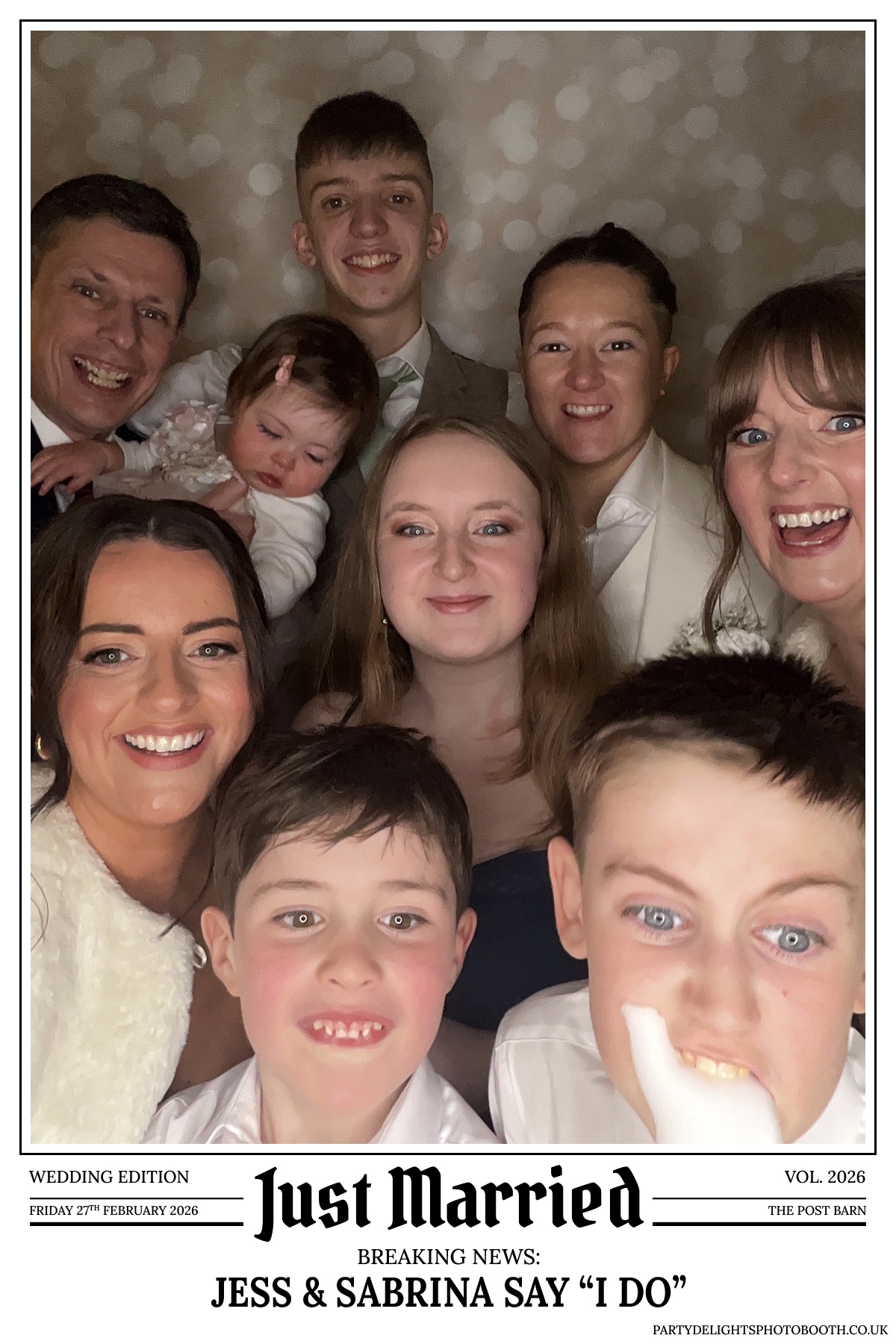 Jess & Sabrina's Wedding | View more photos from the event at gallery.partydelightsphotobooth.co.uk/u/PartyDelightsPhotoBooth/Jess-Sabrinas-Wedding