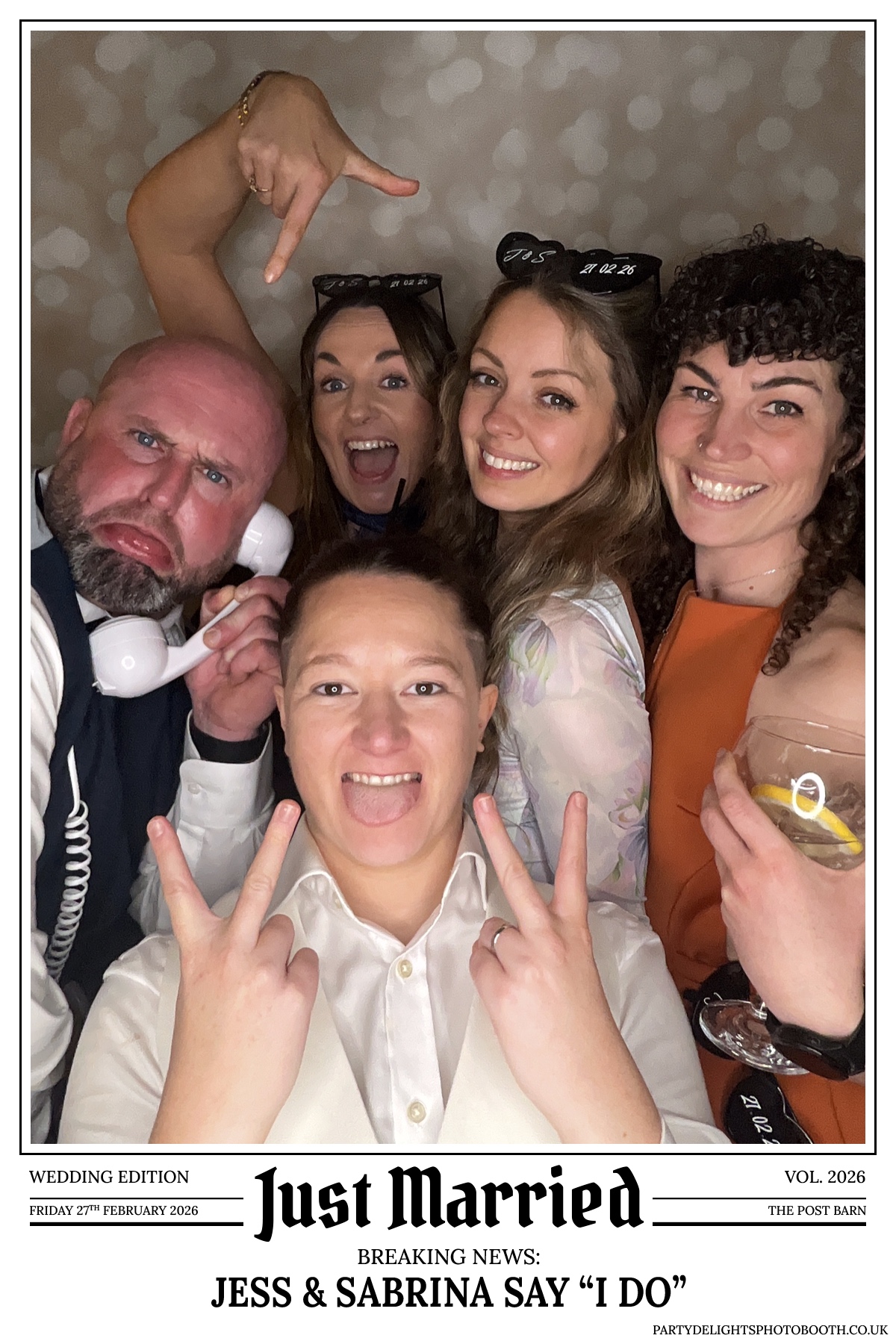 Jess & Sabrina's Wedding | View more photos from the event at gallery.partydelightsphotobooth.co.uk/u/PartyDelightsPhotoBooth/Jess-Sabrinas-Wedding