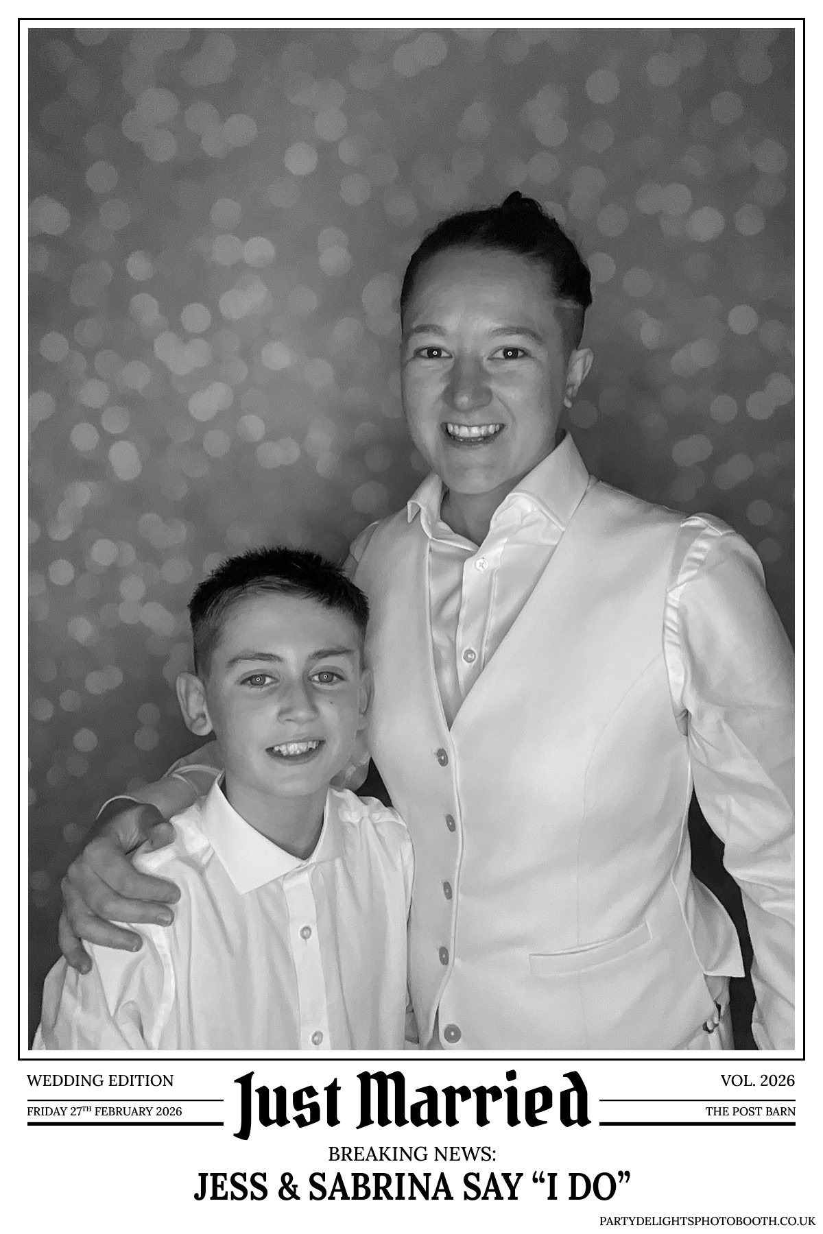 Jess & Sabrina's Wedding | View more photos from the event at gallery.partydelightsphotobooth.co.uk/u/PartyDelightsPhotoBooth/Jess-Sabrinas-Wedding