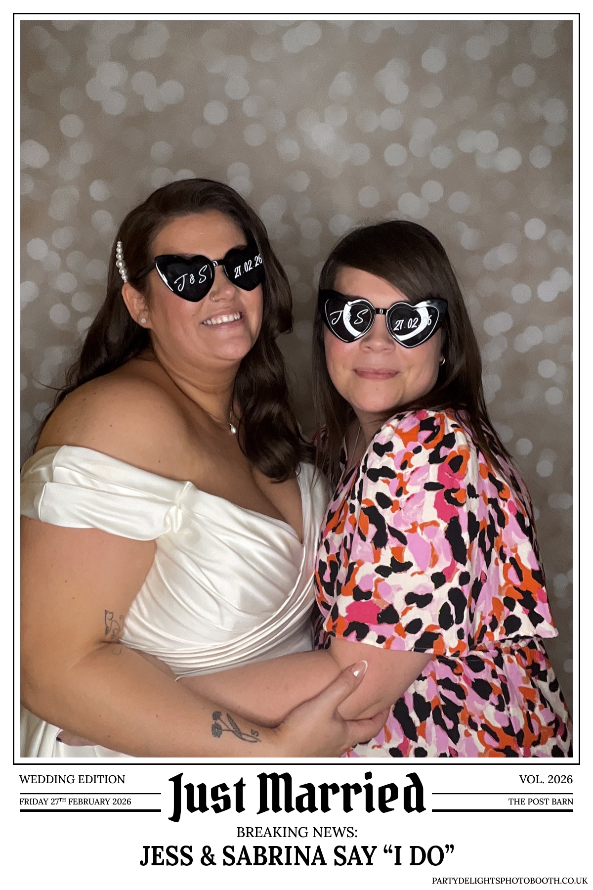 Jess & Sabrina's Wedding | View more photos from the event at gallery.partydelightsphotobooth.co.uk/u/PartyDelightsPhotoBooth/Jess-Sabrinas-Wedding