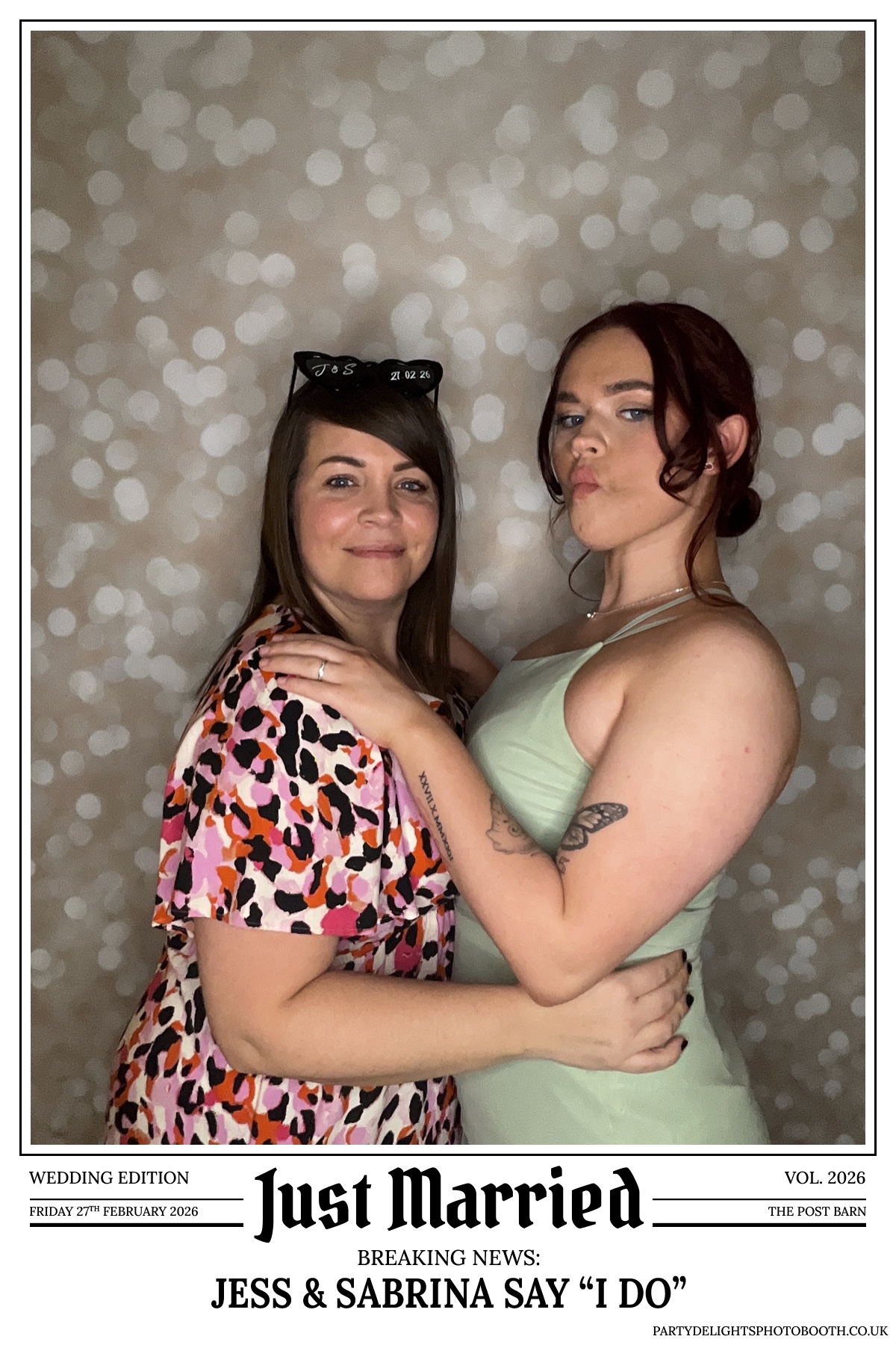 Jess & Sabrina's Wedding | View more photos from the event at gallery.partydelightsphotobooth.co.uk/u/PartyDelightsPhotoBooth/Jess-Sabrinas-Wedding