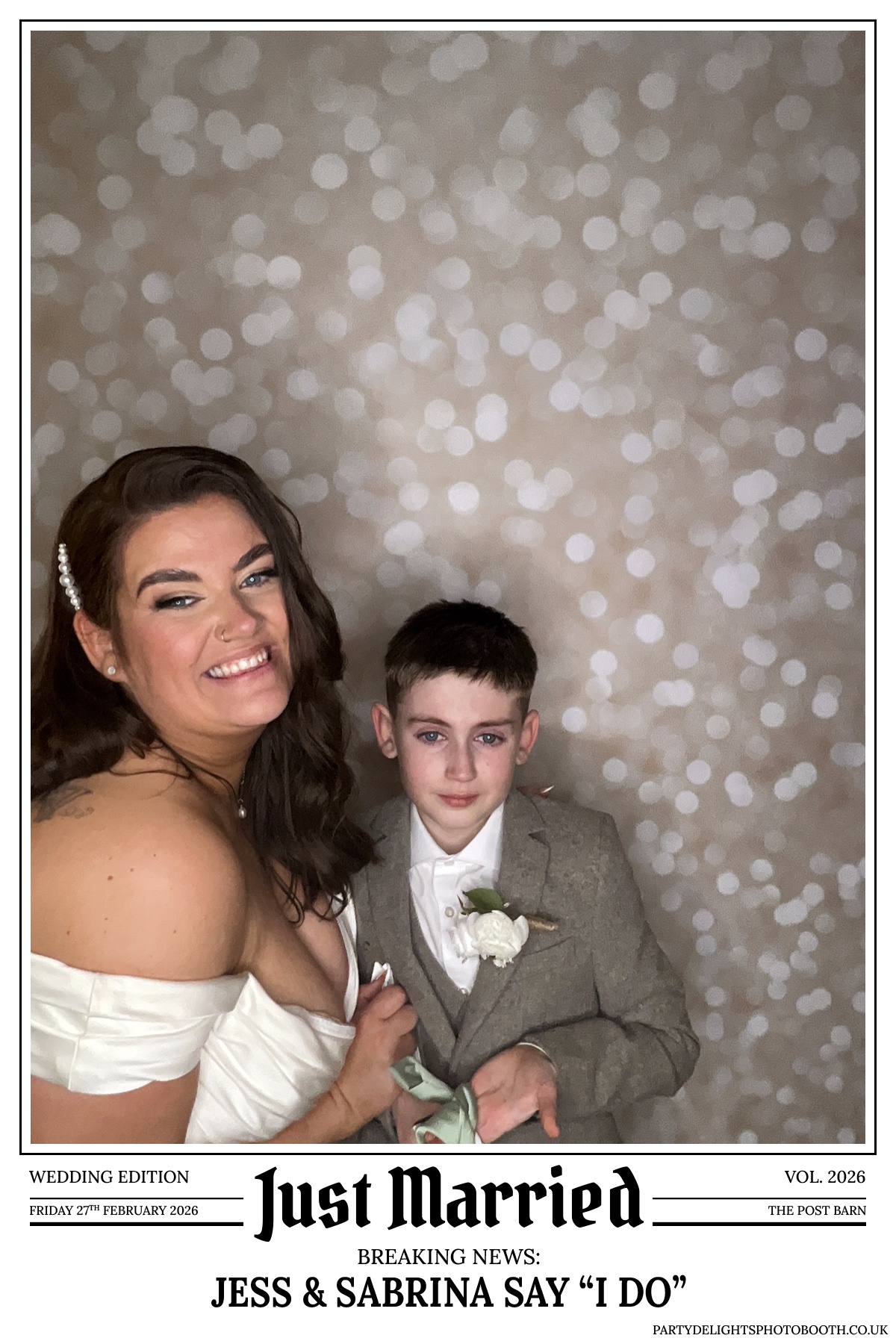 Jess & Sabrina's Wedding | View more photos from the event at gallery.partydelightsphotobooth.co.uk/u/PartyDelightsPhotoBooth/Jess-Sabrinas-Wedding