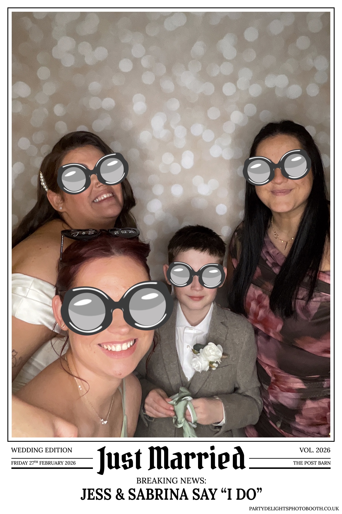 Jess & Sabrina's Wedding | View more photos from the event at gallery.partydelightsphotobooth.co.uk/u/PartyDelightsPhotoBooth/Jess-Sabrinas-Wedding