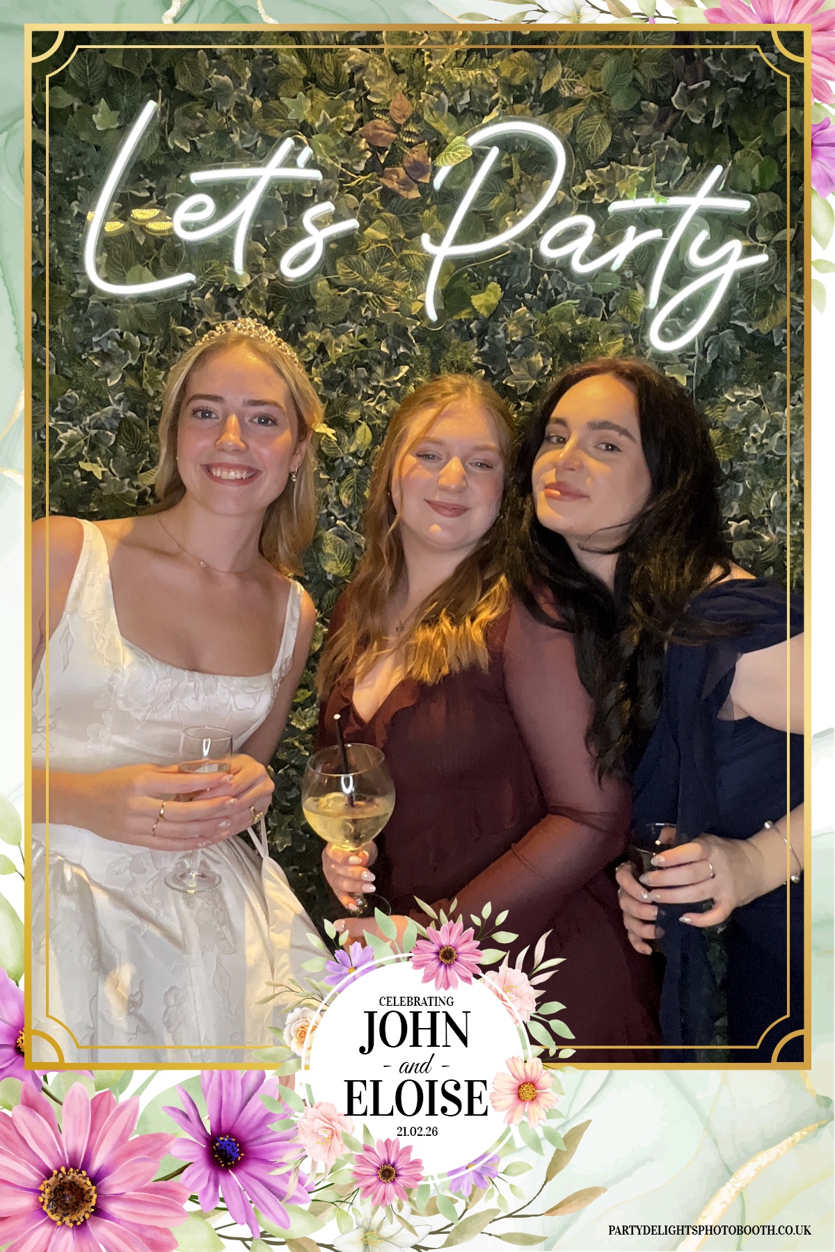 John and Eloise’s reception | View more photos from the event at gallery.partydelightsphotobooth.co.uk/u/PartyDelightsPhotoBooth/John-and-Eloise’s-reception