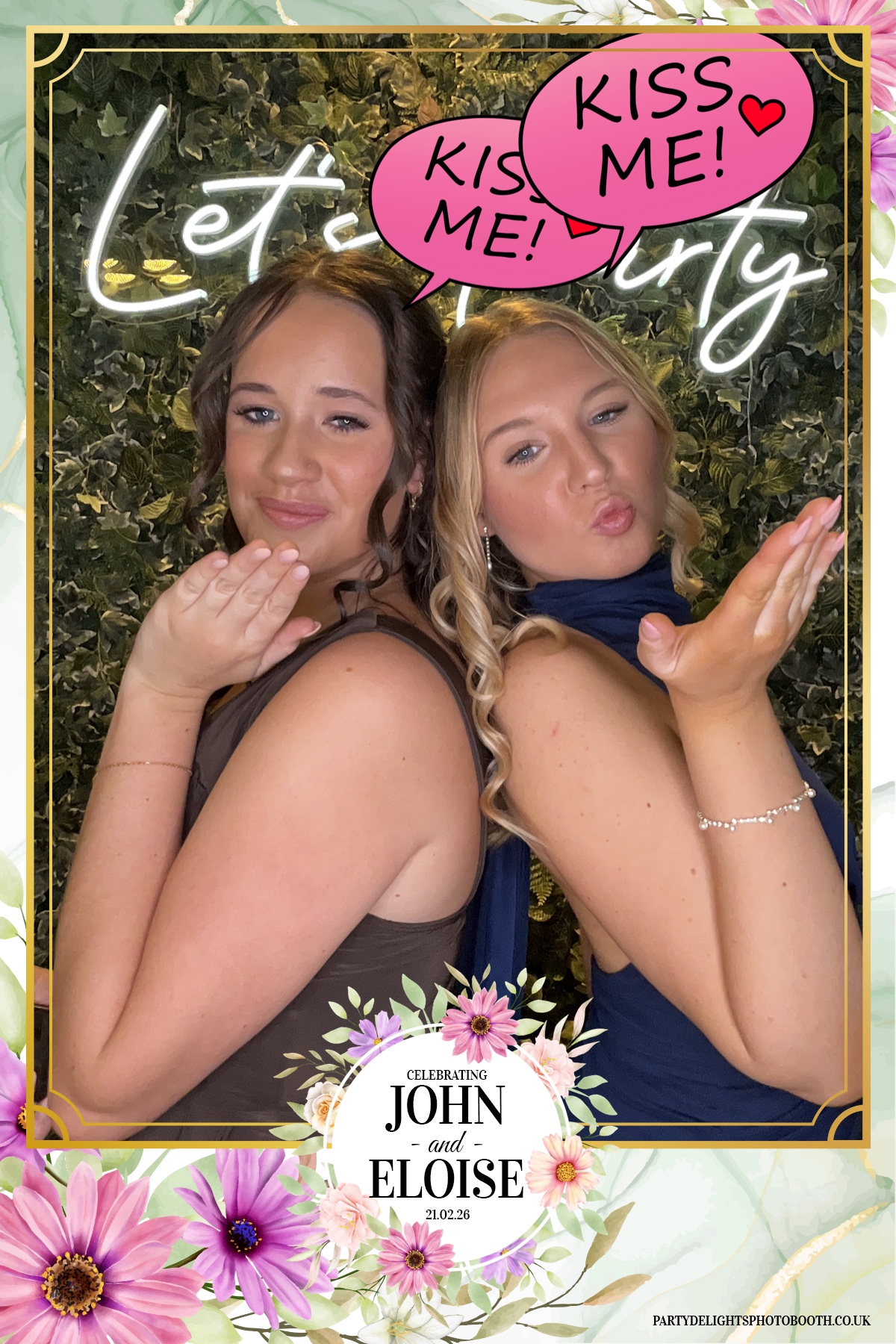 John and Eloise’s reception | View more photos from the event at gallery.partydelightsphotobooth.co.uk/u/PartyDelightsPhotoBooth/John-and-Eloise’s-reception