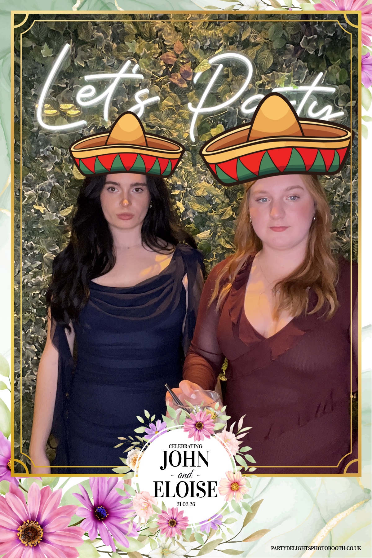 John and Eloise’s reception | View more photos from the event at gallery.partydelightsphotobooth.co.uk/u/PartyDelightsPhotoBooth/John-and-Eloise’s-reception