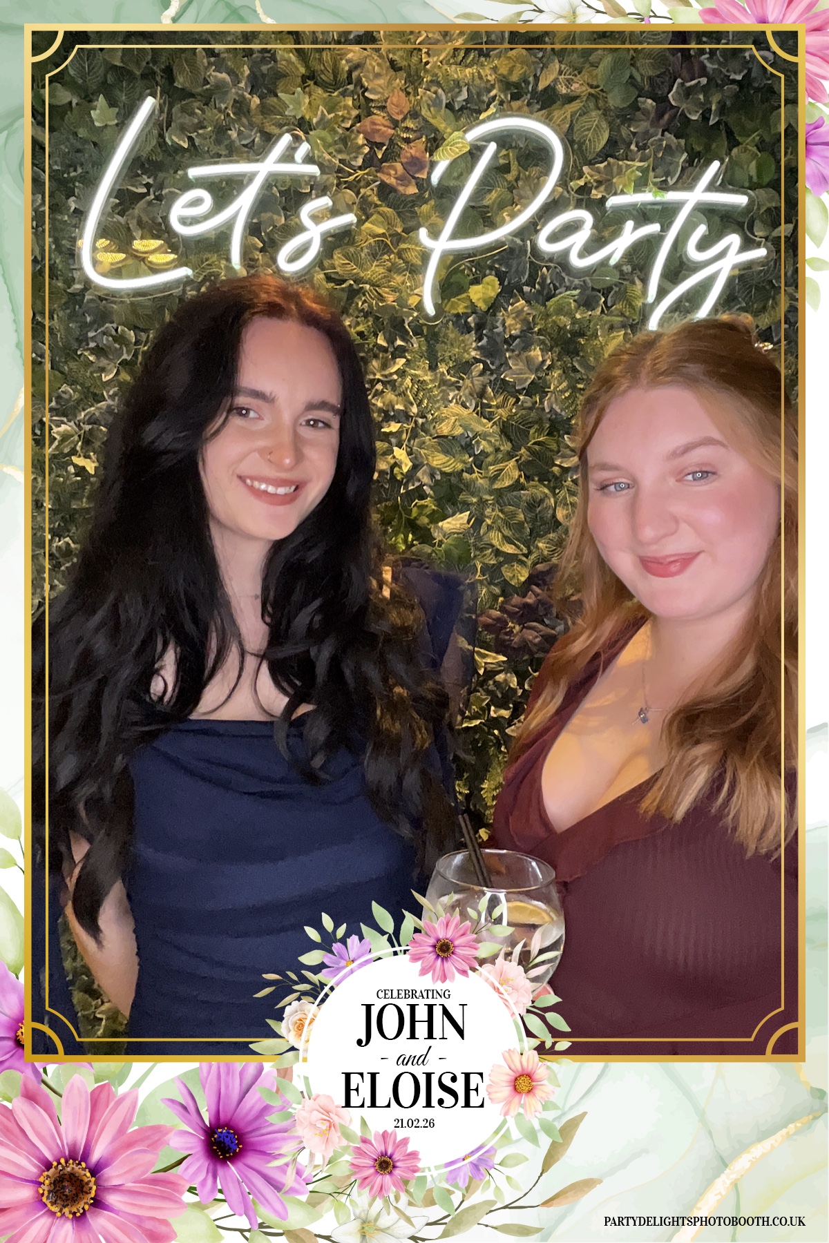 John and Eloise’s reception | View more photos from the event at gallery.partydelightsphotobooth.co.uk/u/PartyDelightsPhotoBooth/John-and-Eloise’s-reception