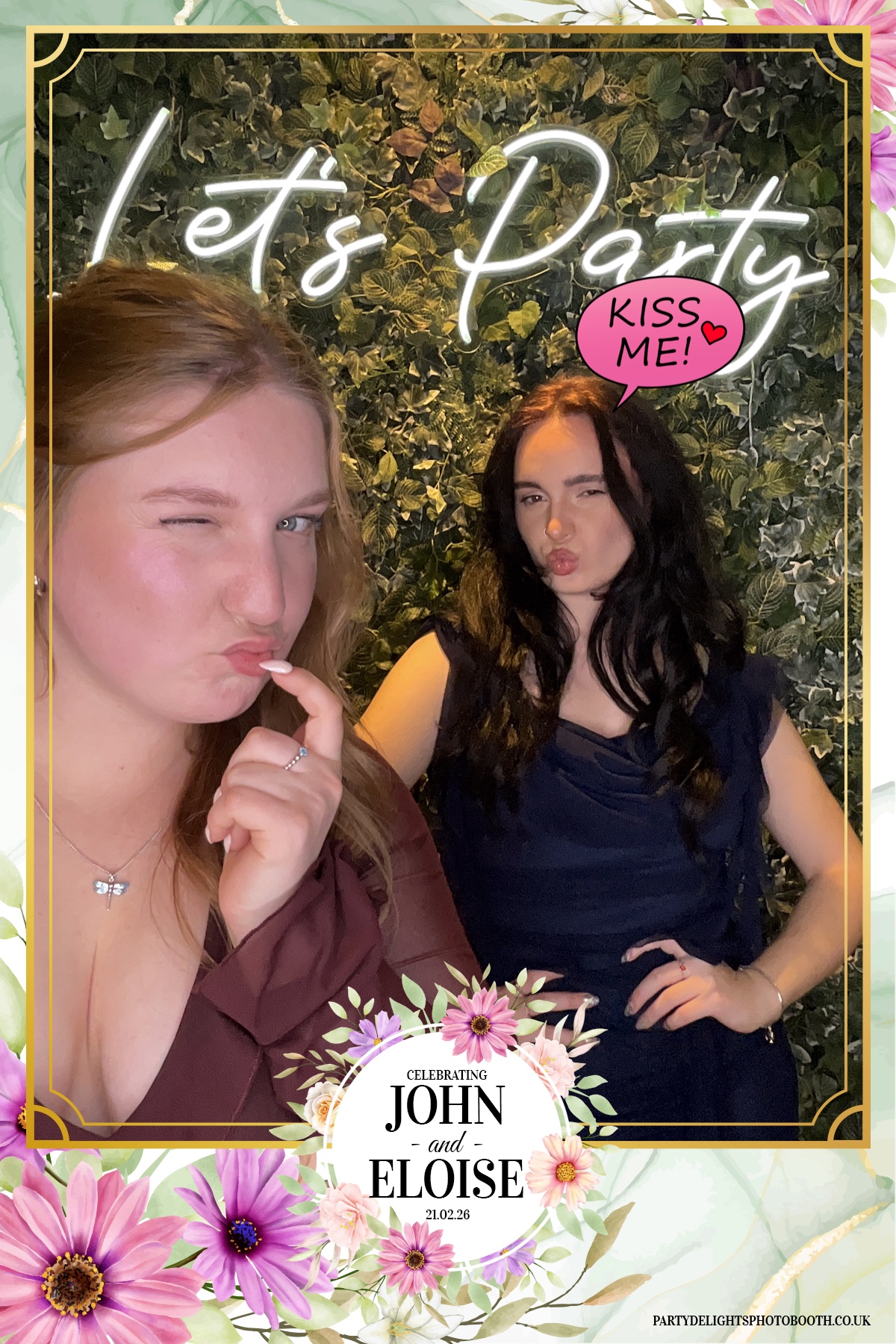 John and Eloise’s reception | View more photos from the event at gallery.partydelightsphotobooth.co.uk/u/PartyDelightsPhotoBooth/John-and-Eloise’s-reception