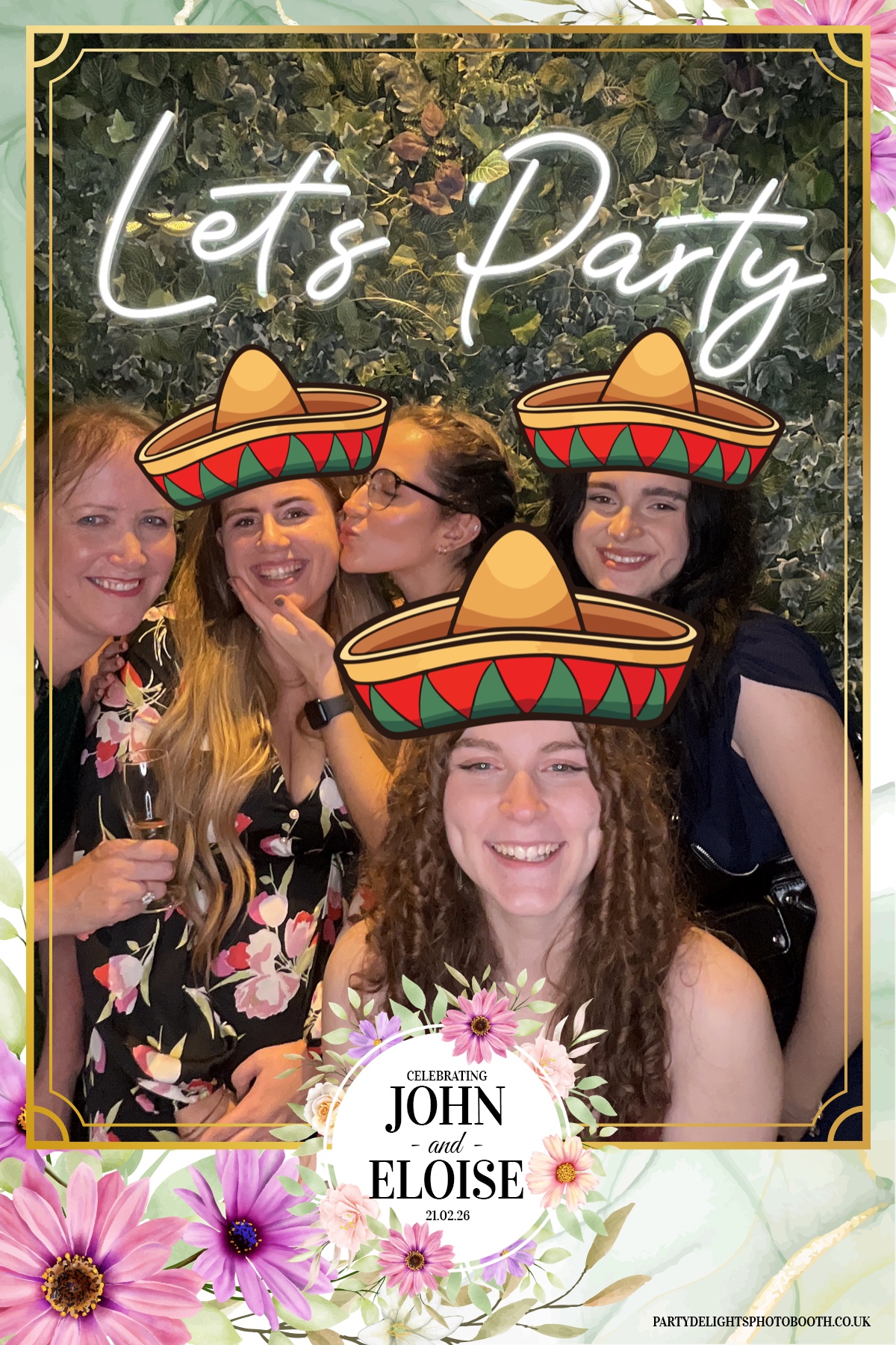 John and Eloise’s reception | View more photos from the event at gallery.partydelightsphotobooth.co.uk/u/PartyDelightsPhotoBooth/John-and-Eloise’s-reception