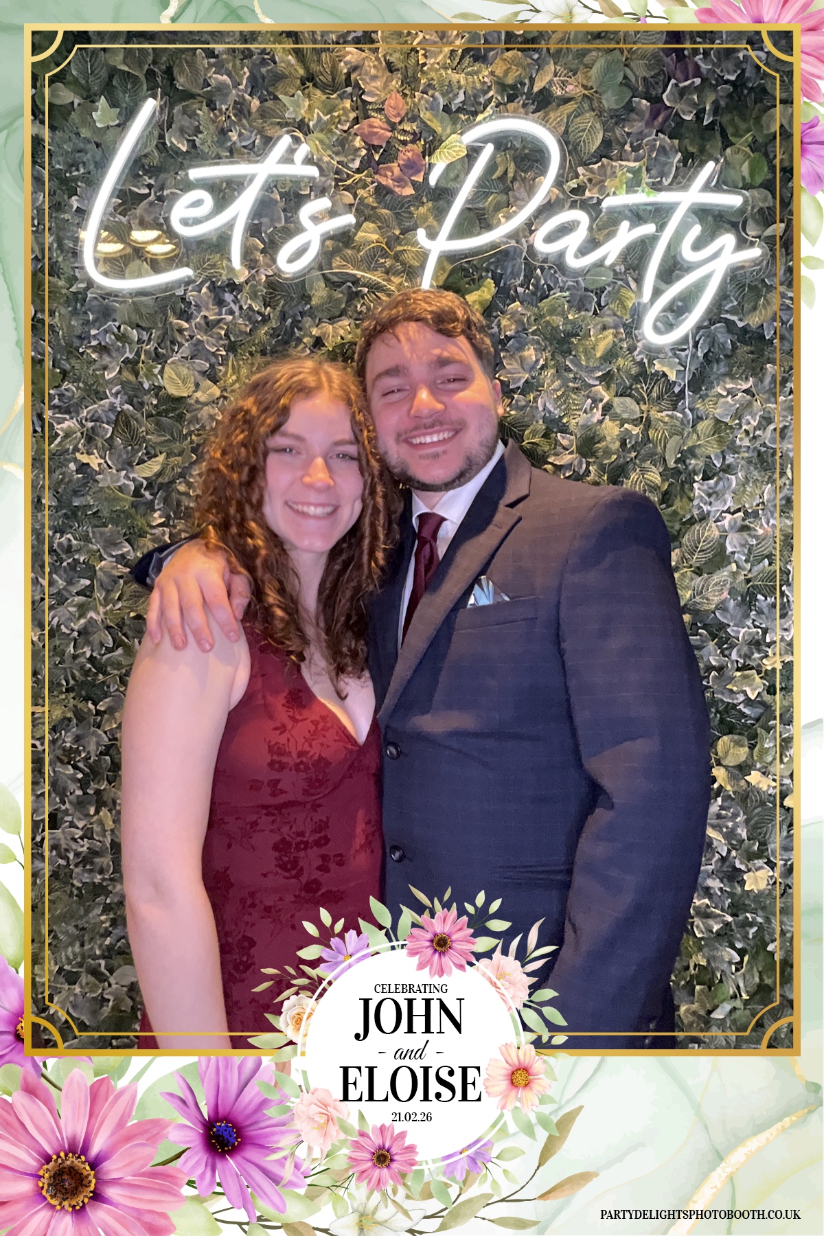 John and Eloise’s reception | View more photos from the event at gallery.partydelightsphotobooth.co.uk/u/PartyDelightsPhotoBooth/John-and-Eloise’s-reception