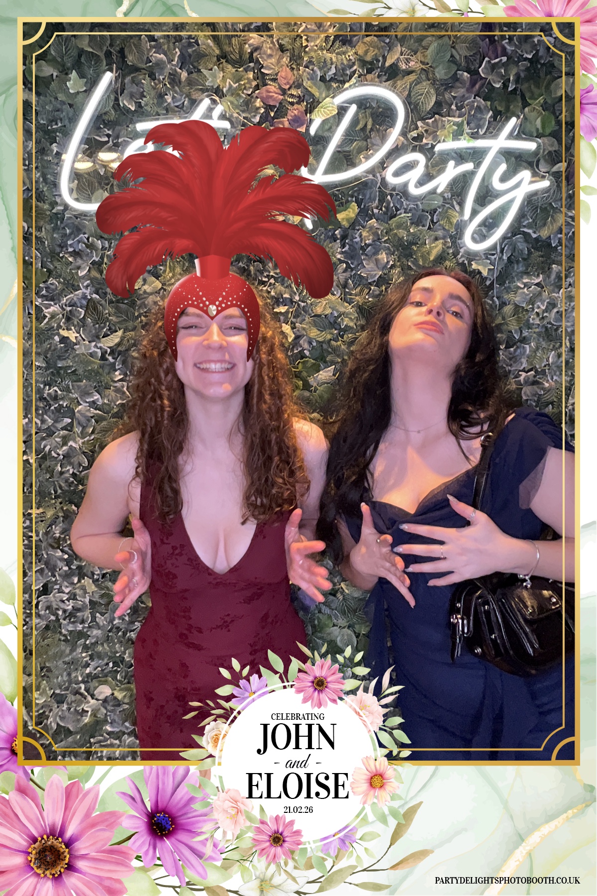 John and Eloise’s reception | View more photos from the event at gallery.partydelightsphotobooth.co.uk/u/PartyDelightsPhotoBooth/John-and-Eloise’s-reception