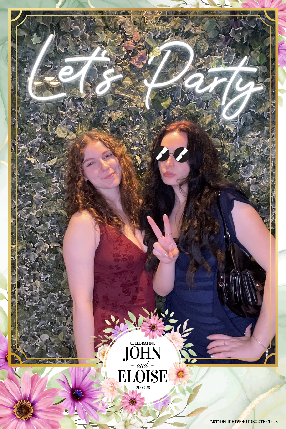 John and Eloise’s reception | View more photos from the event at gallery.partydelightsphotobooth.co.uk/u/PartyDelightsPhotoBooth/John-and-Eloise’s-reception