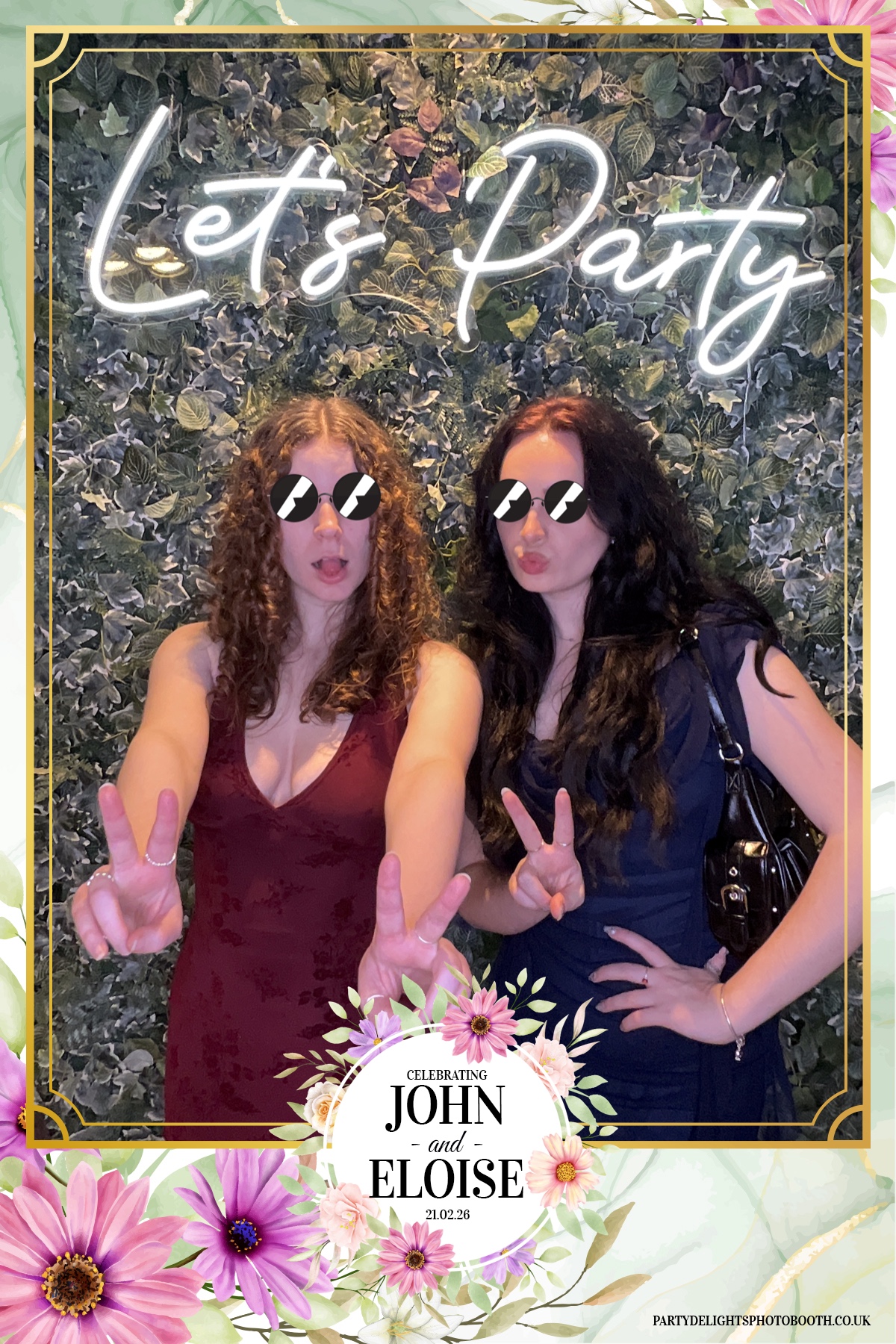 John and Eloise’s reception | View more photos from the event at gallery.partydelightsphotobooth.co.uk/u/PartyDelightsPhotoBooth/John-and-Eloise’s-reception