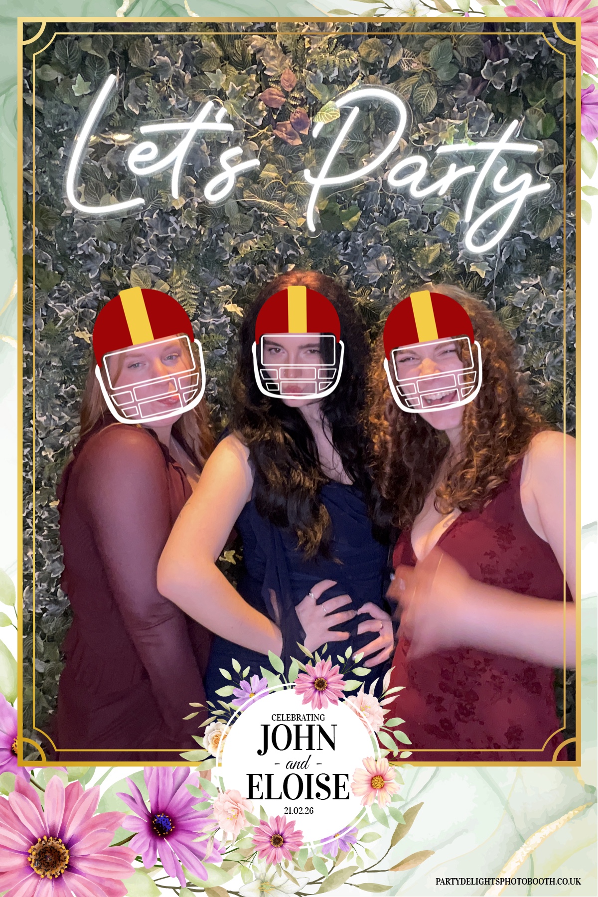 John and Eloise’s reception | View more photos from the event at gallery.partydelightsphotobooth.co.uk/u/PartyDelightsPhotoBooth/John-and-Eloise’s-reception