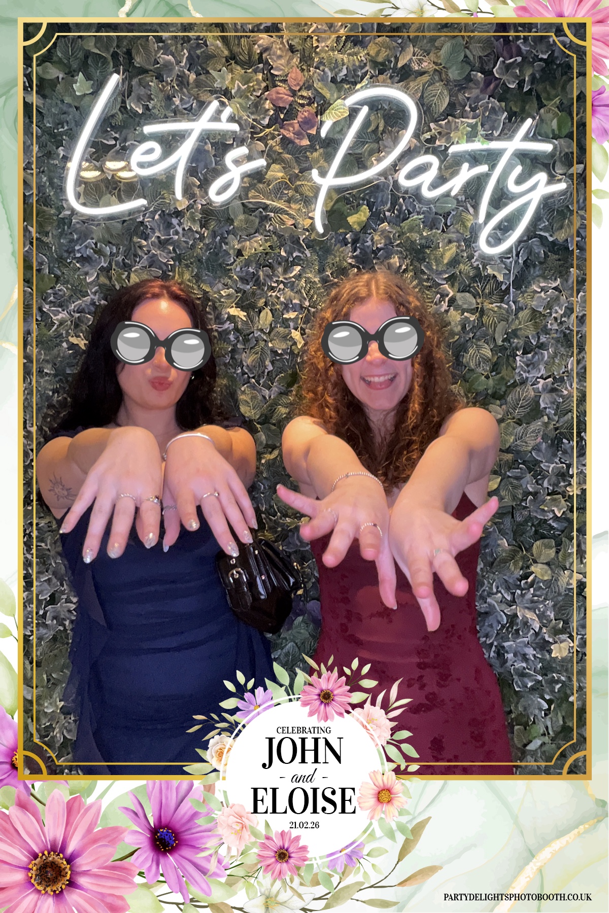 John and Eloise’s reception | View more photos from the event at gallery.partydelightsphotobooth.co.uk/u/PartyDelightsPhotoBooth/John-and-Eloise’s-reception