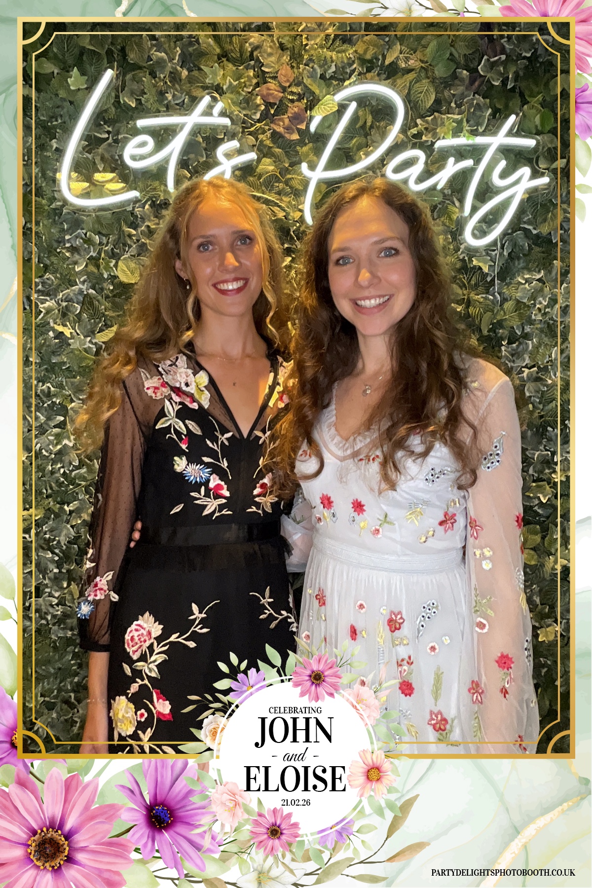 John and Eloise’s reception | View more photos from the event at gallery.partydelightsphotobooth.co.uk/u/PartyDelightsPhotoBooth/John-and-Eloise’s-reception