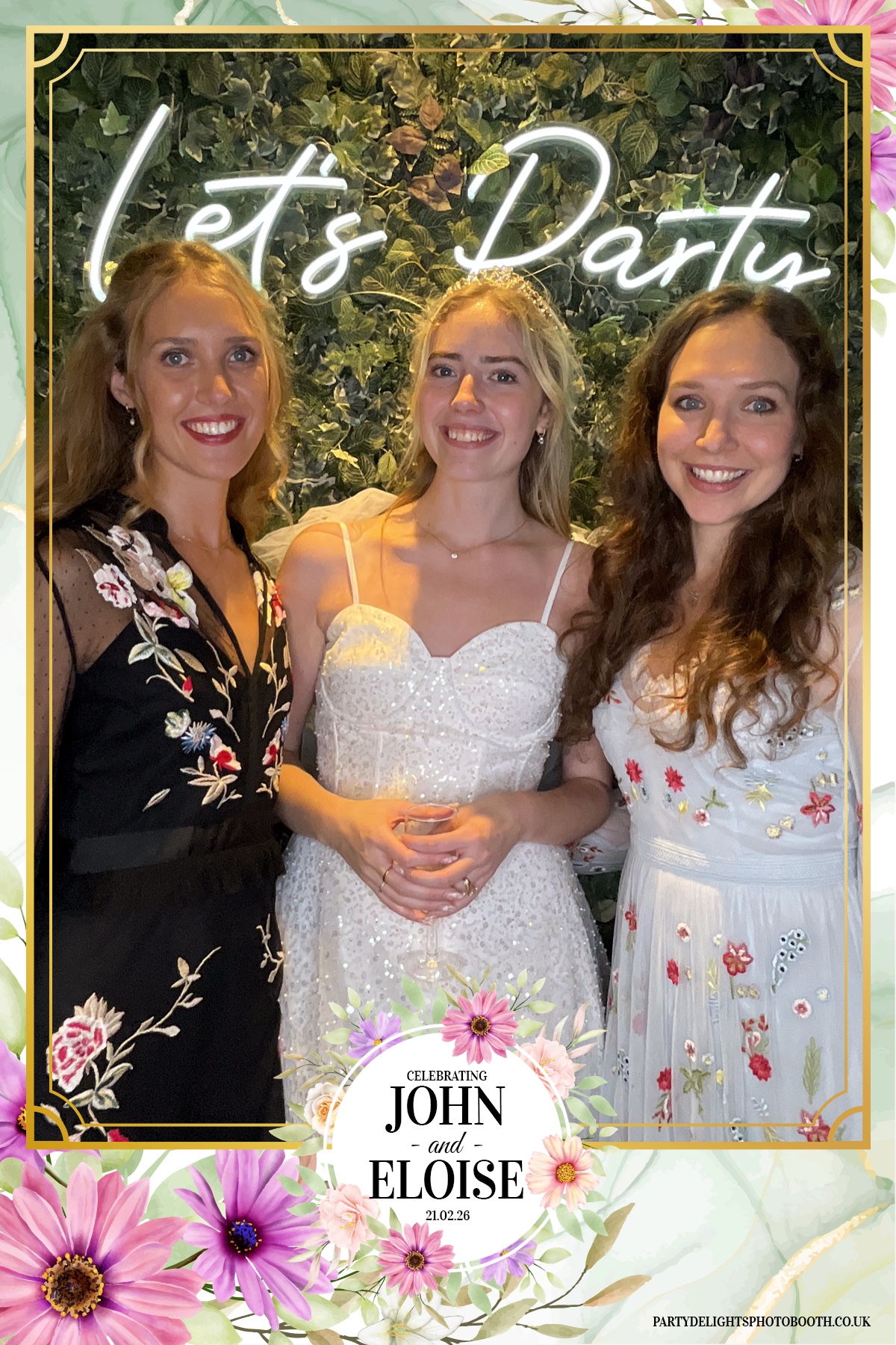 John and Eloise’s reception | View more photos from the event at gallery.partydelightsphotobooth.co.uk/u/PartyDelightsPhotoBooth/John-and-Eloise’s-reception