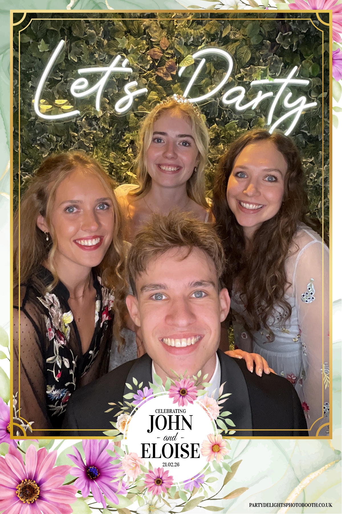 John and Eloise’s reception | View more photos from the event at gallery.partydelightsphotobooth.co.uk/u/PartyDelightsPhotoBooth/John-and-Eloise’s-reception