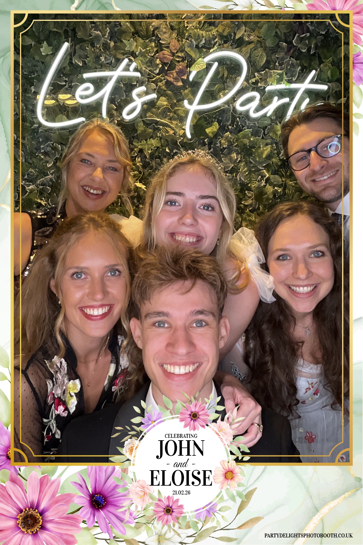 John and Eloise’s reception | View more photos from the event at gallery.partydelightsphotobooth.co.uk/u/PartyDelightsPhotoBooth/John-and-Eloise’s-reception