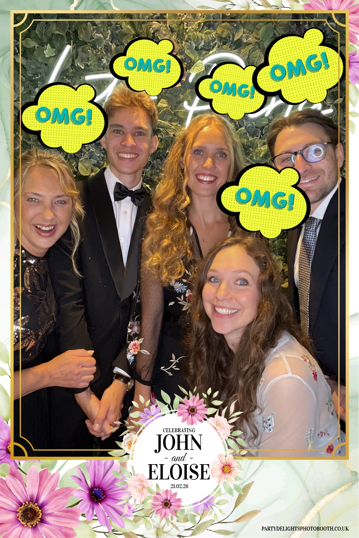 John and Eloise’s reception | View more photos from the event at gallery.partydelightsphotobooth.co.uk/u/PartyDelightsPhotoBooth/John-and-Eloise’s-reception