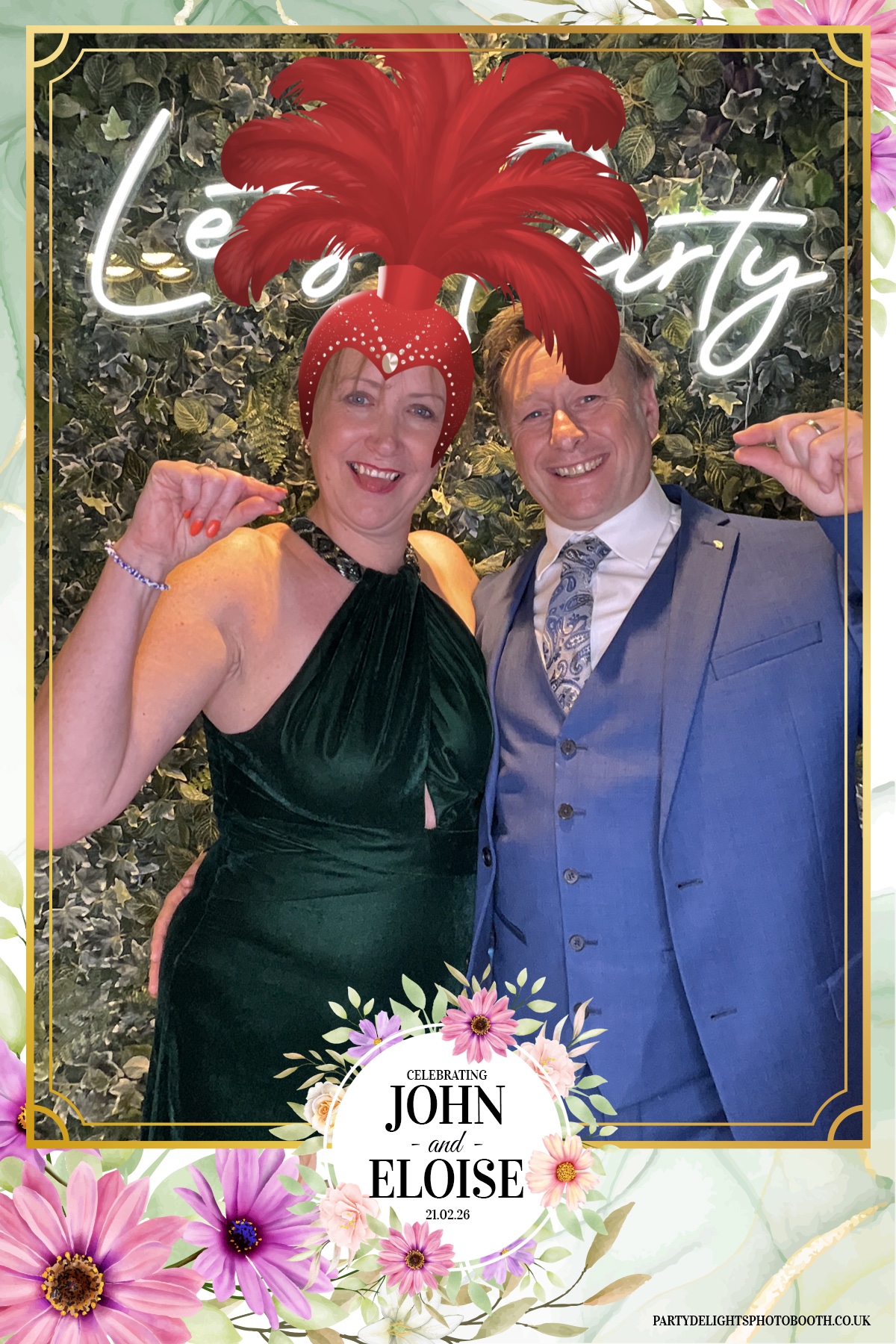 John and Eloise’s reception | View more photos from the event at gallery.partydelightsphotobooth.co.uk/u/PartyDelightsPhotoBooth/John-and-Eloise’s-reception