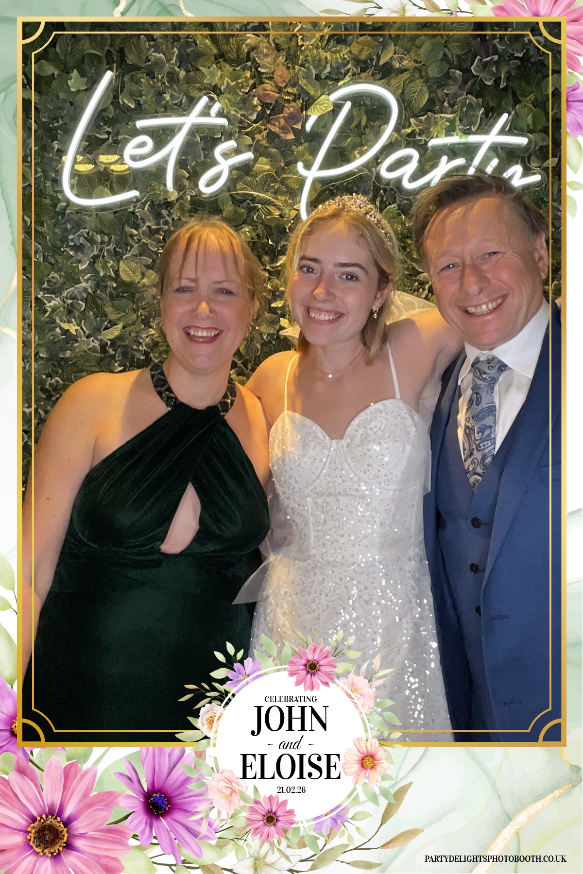 John and Eloise’s reception | View more photos from the event at gallery.partydelightsphotobooth.co.uk/u/PartyDelightsPhotoBooth/John-and-Eloise’s-reception