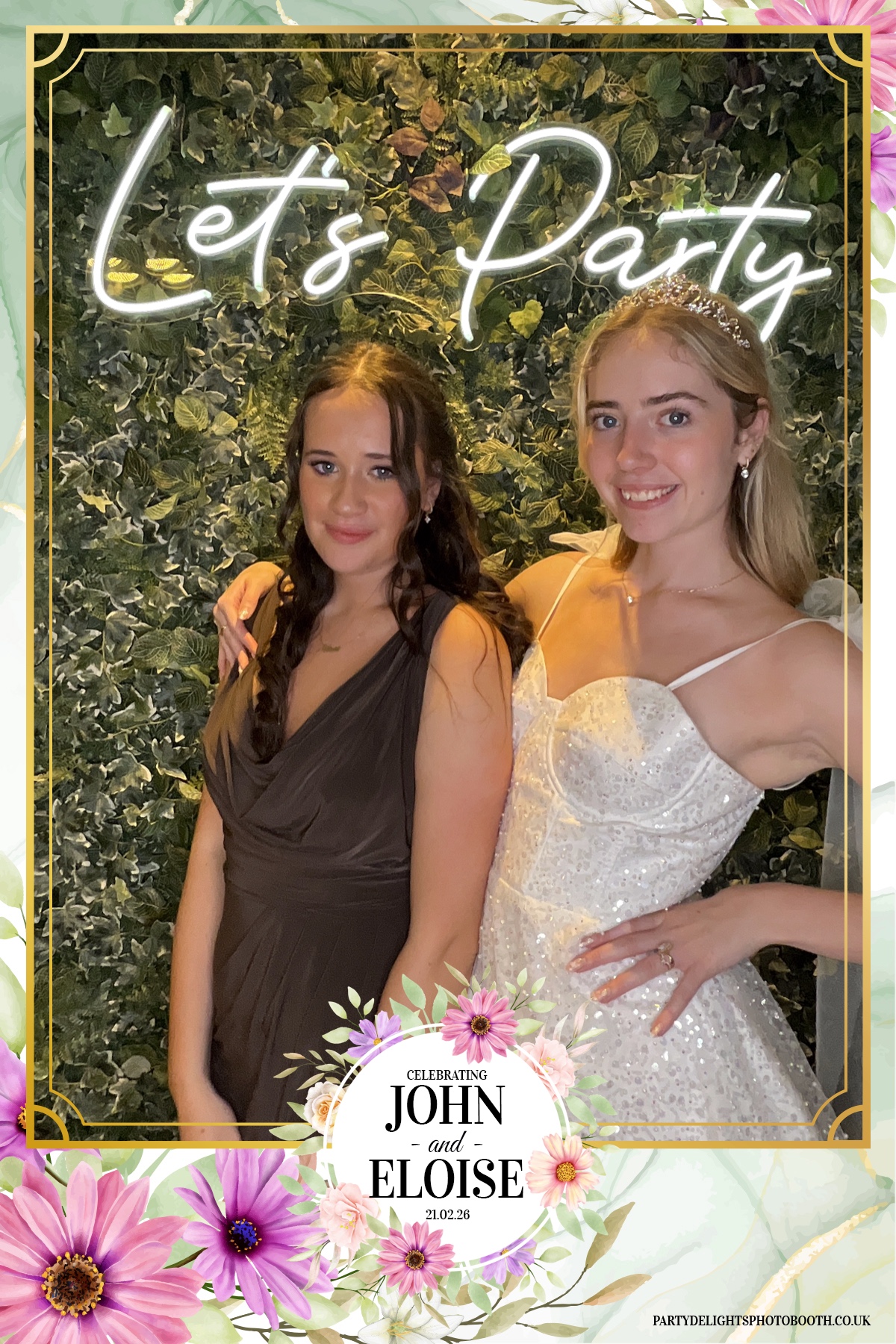 John and Eloise’s reception | View more photos from the event at gallery.partydelightsphotobooth.co.uk/u/PartyDelightsPhotoBooth/John-and-Eloise’s-reception