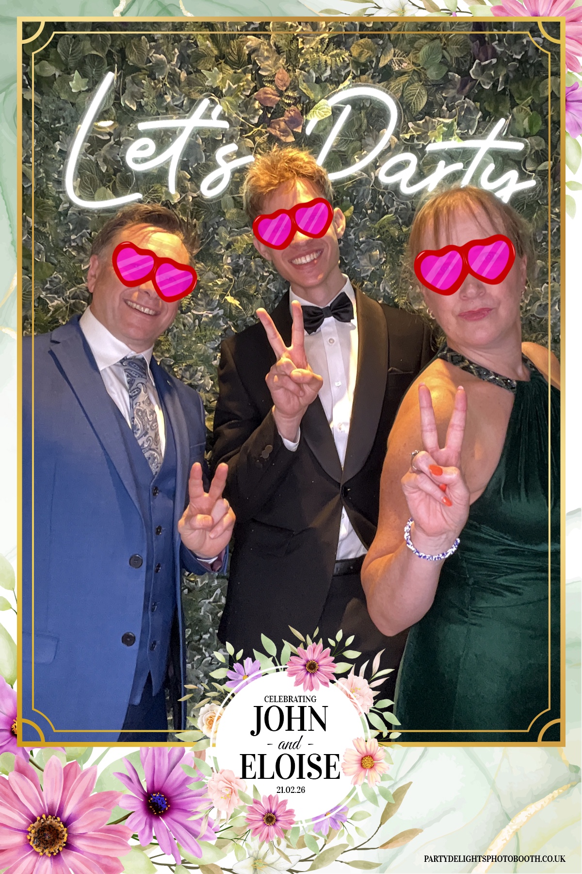 John and Eloise’s reception | View more photos from the event at gallery.partydelightsphotobooth.co.uk/u/PartyDelightsPhotoBooth/John-and-Eloise’s-reception