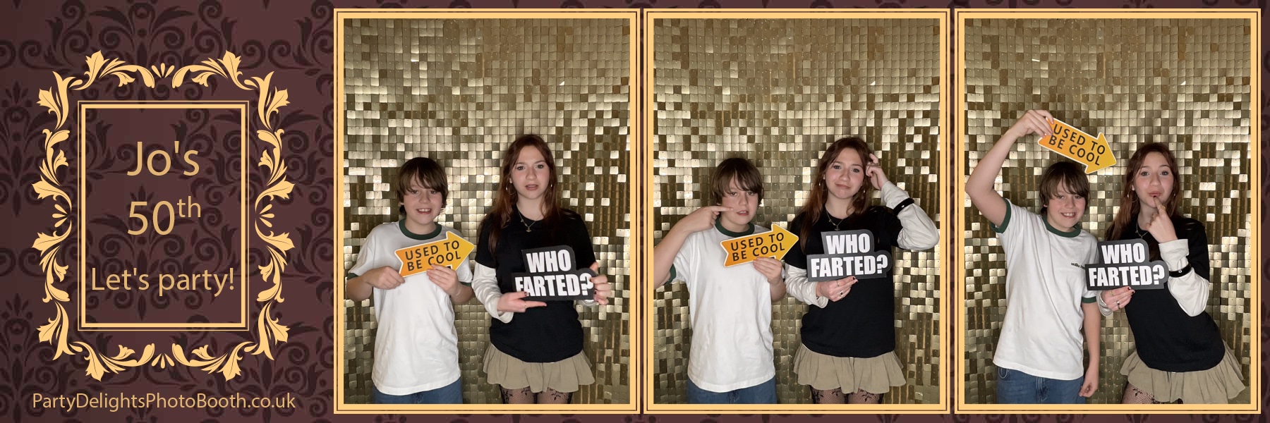 Jo's 50th Birthday Party | View more photos from the event at gallery.partydelightsphotobooth.co.uk/u/PartyDelightsPhotoBooth/Jos-50th-Birthday-Party