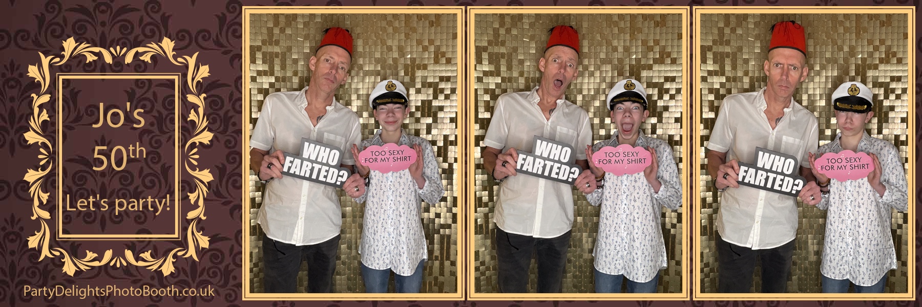 Jo's 50th Birthday Party | View more photos from the event at gallery.partydelightsphotobooth.co.uk/u/PartyDelightsPhotoBooth/Jos-50th-Birthday-Party