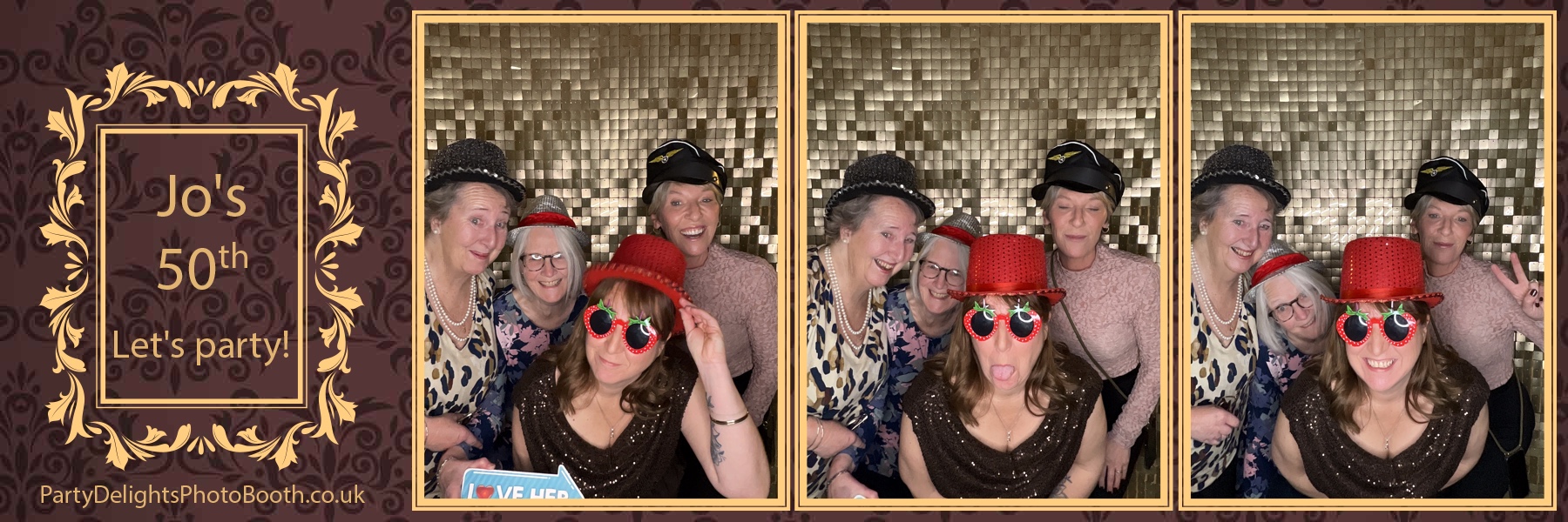 Jo's 50th Birthday Party | View more photos from the event at gallery.partydelightsphotobooth.co.uk/u/PartyDelightsPhotoBooth/Jos-50th-Birthday-Party