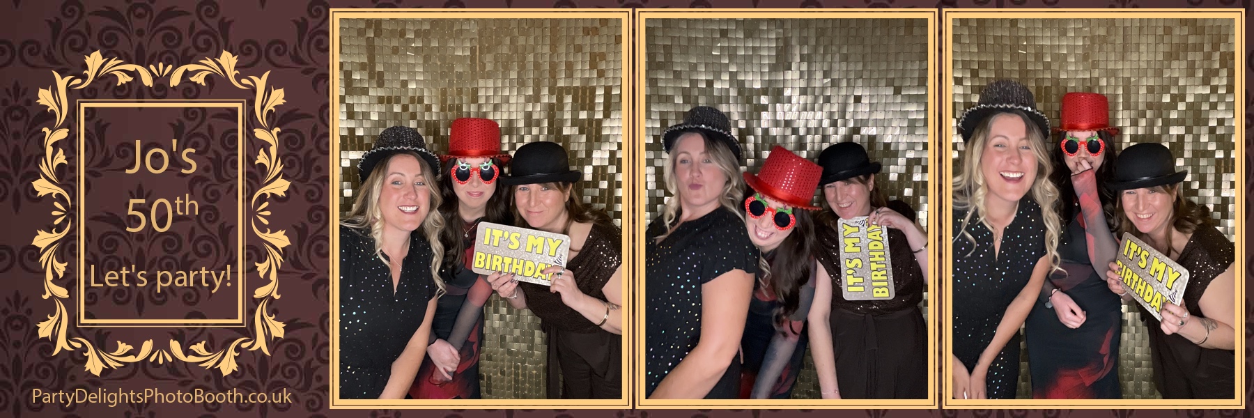 Jo's 50th Birthday Party | View more photos from the event at gallery.partydelightsphotobooth.co.uk/u/PartyDelightsPhotoBooth/Jos-50th-Birthday-Party