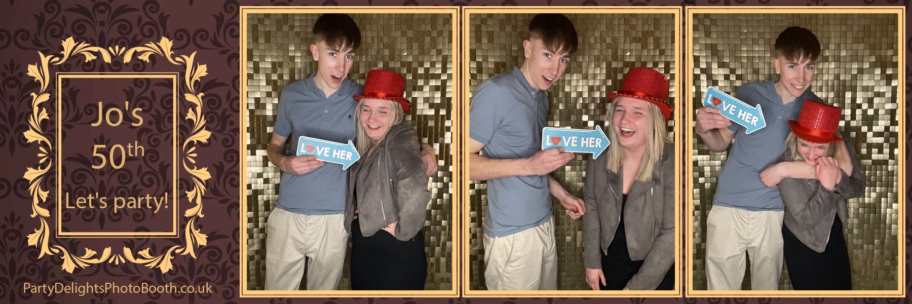 Jo's 50th Birthday Party | View more photos from the event at gallery.partydelightsphotobooth.co.uk/u/PartyDelightsPhotoBooth/Jos-50th-Birthday-Party