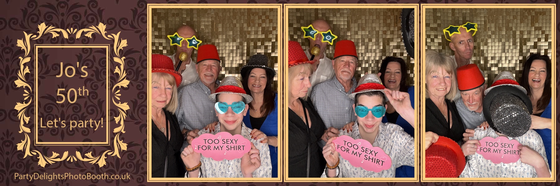 Jo's 50th Birthday Party | View more photos from the event at gallery.partydelightsphotobooth.co.uk/u/PartyDelightsPhotoBooth/Jos-50th-Birthday-Party