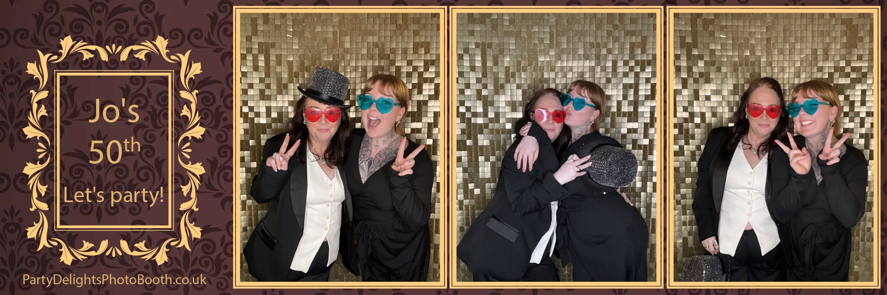 Jo's 50th Birthday Party | View more photos from the event at gallery.partydelightsphotobooth.co.uk/u/PartyDelightsPhotoBooth/Jos-50th-Birthday-Party