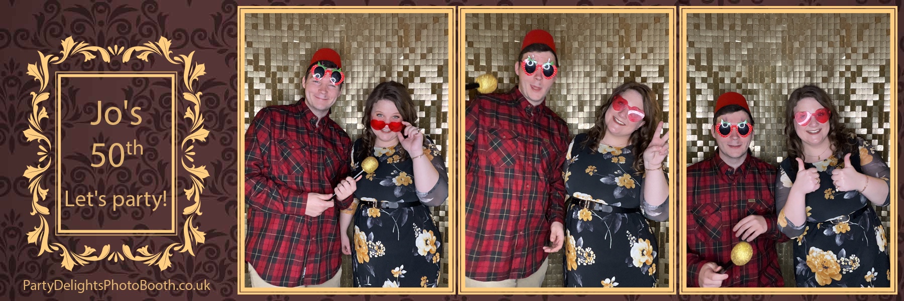 Jo's 50th Birthday Party | View more photos from the event at gallery.partydelightsphotobooth.co.uk/u/PartyDelightsPhotoBooth/Jos-50th-Birthday-Party