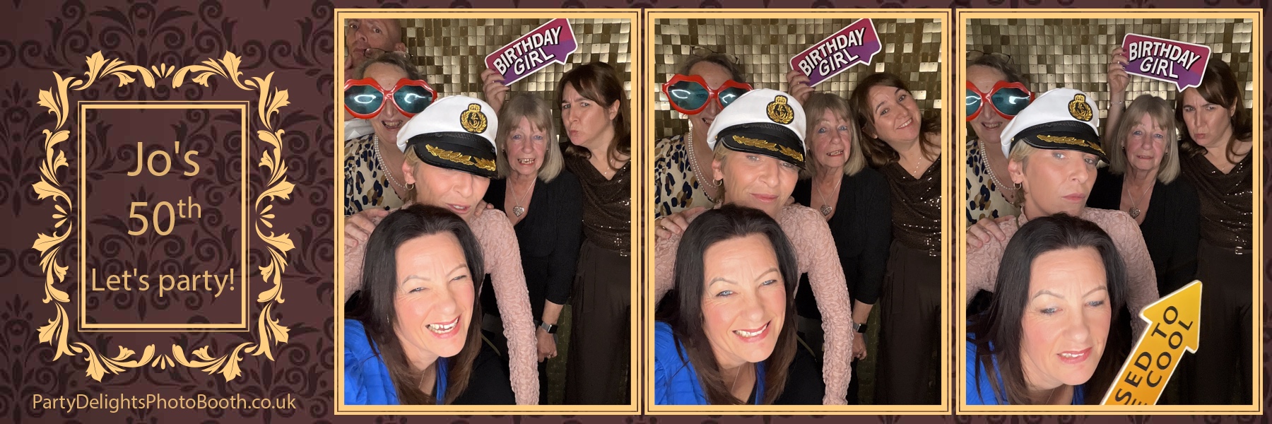 Jo's 50th Birthday Party | View more photos from the event at gallery.partydelightsphotobooth.co.uk/u/PartyDelightsPhotoBooth/Jos-50th-Birthday-Party
