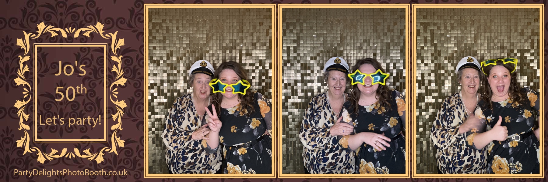 Jo's 50th Birthday Party | View more photos from the event at gallery.partydelightsphotobooth.co.uk/u/PartyDelightsPhotoBooth/Jos-50th-Birthday-Party